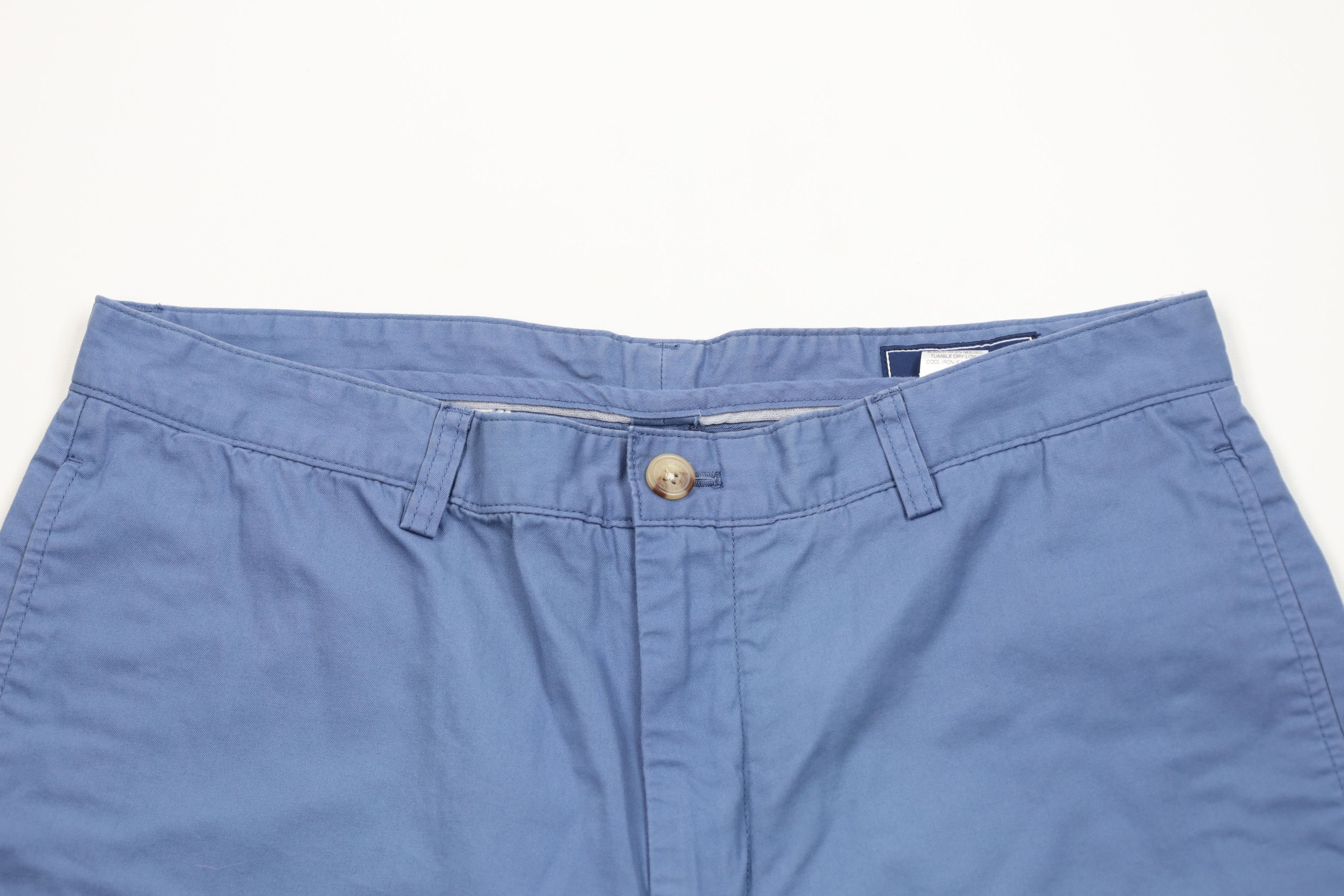 Vineyard Vines Vineyard Vines Above Knee Club Golf Chino Shorts Blue Cotton Size US 34 / EU 50 - 2 Thumbnail