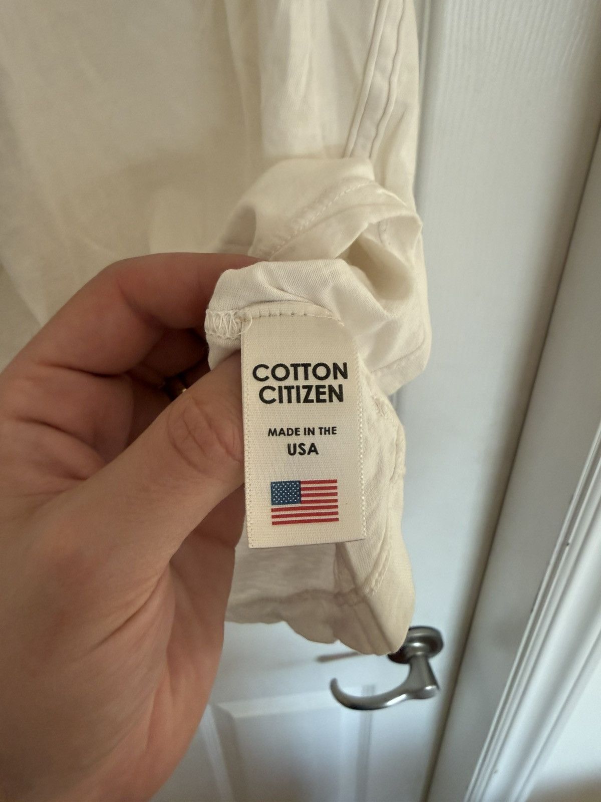 COTTONCITIZEN White Pocket T Size US M / EU 48-50 / 2 - 3 Thumbnail