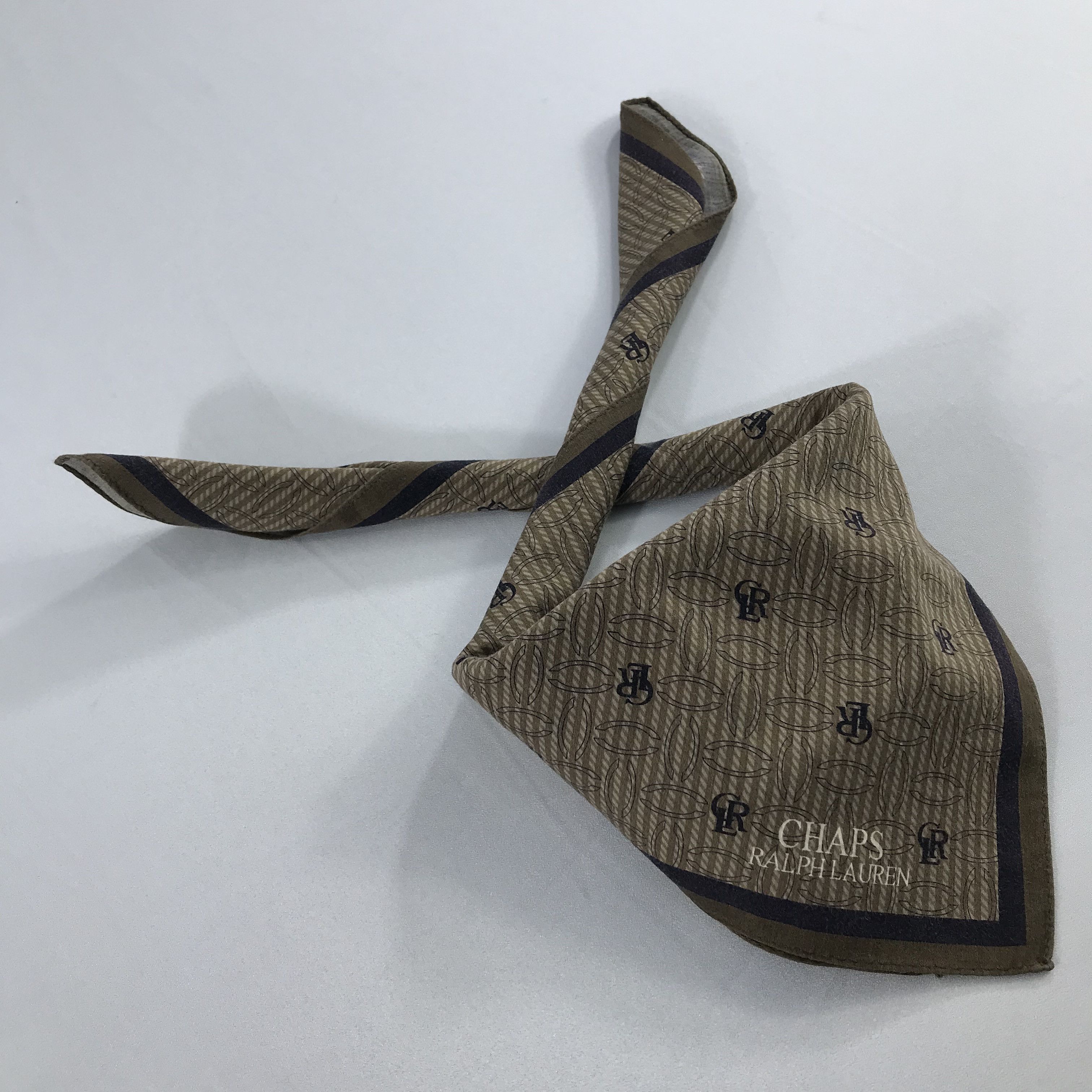 Chaps Ralph Lauren × Vintage Chaps Ralph Lauren Bandana / Handkerchief/Neckerchief -S2239 Size ONE SIZE - 4 Thumbnail
