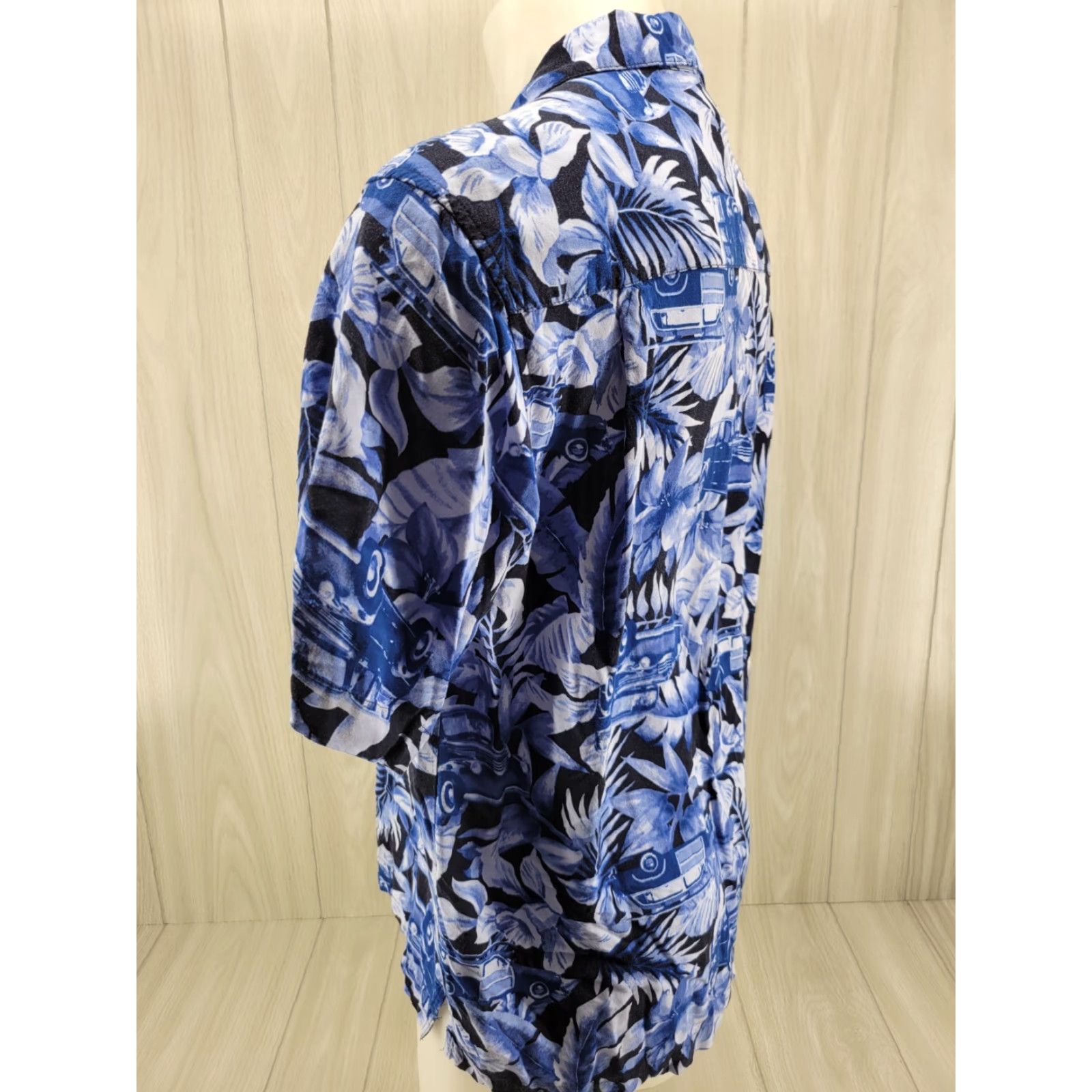 Panama Jack VINTAGE Panama Jack Hawaiian Surfboard Woody Station Wagon Men’s L Surf Button Up Shirt Panama Jack Size US L / EU 52-54 / 3 - 6 Thumbnail