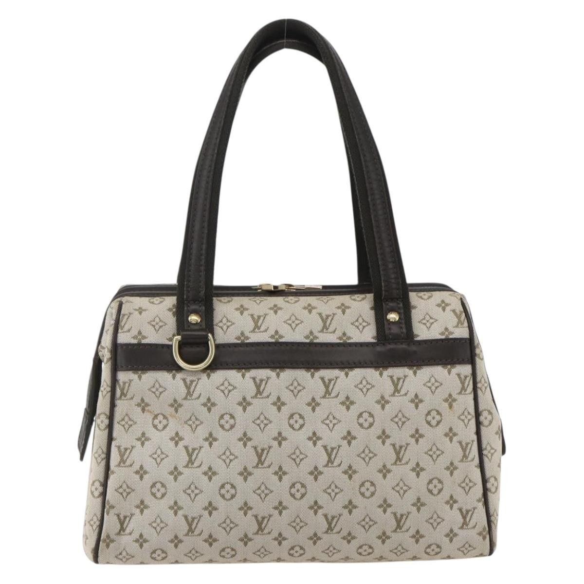 Louis Vuitton Louis Vuitton Josephine Handbag Mini Lin Size ONE SIZE - 1 Thumbnail