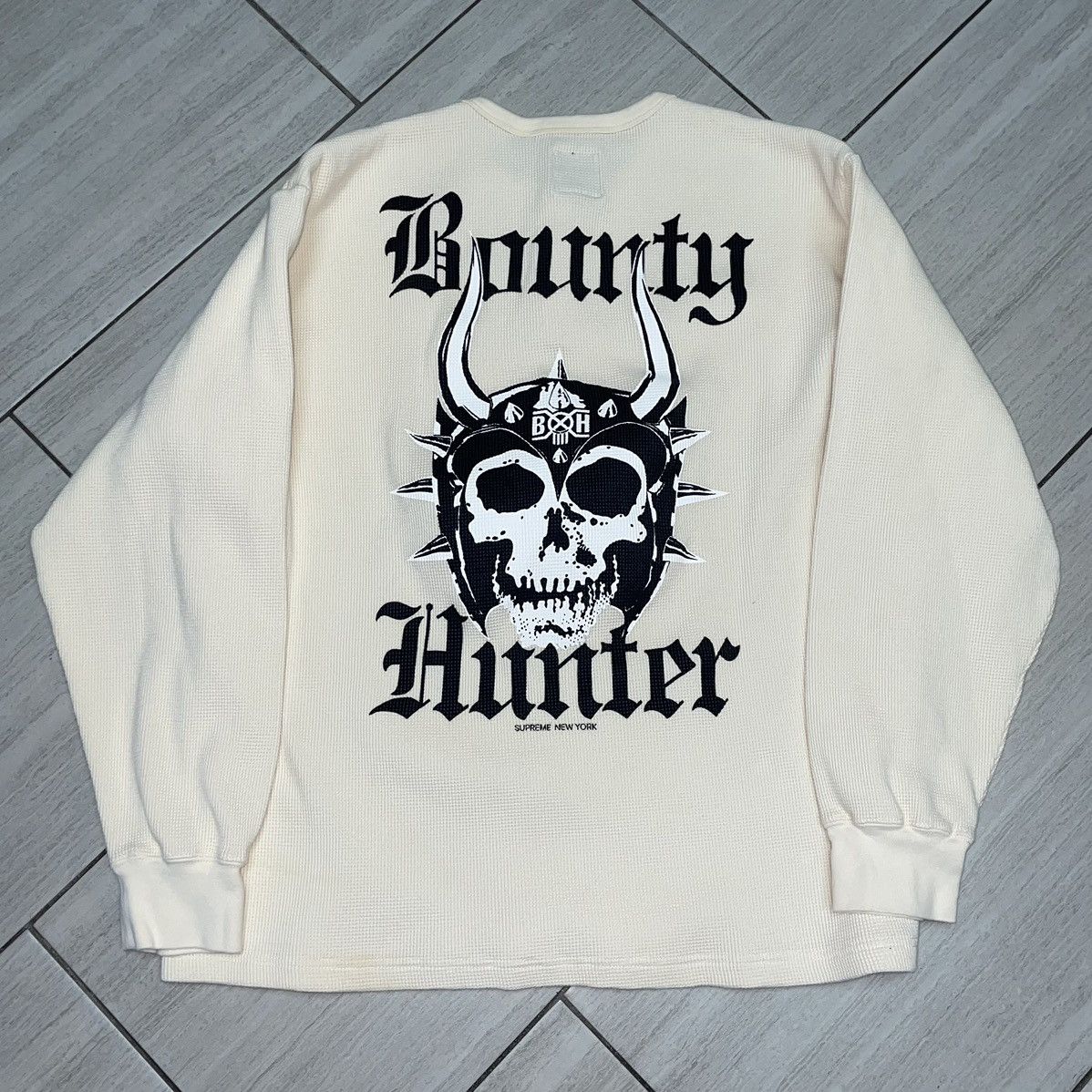 Bounty Hunter × Supreme Supreme Bounty Hunter Waffle Knit Thermal Henley Size US L / EU 52-54 / 3 - 3 Thumbnail