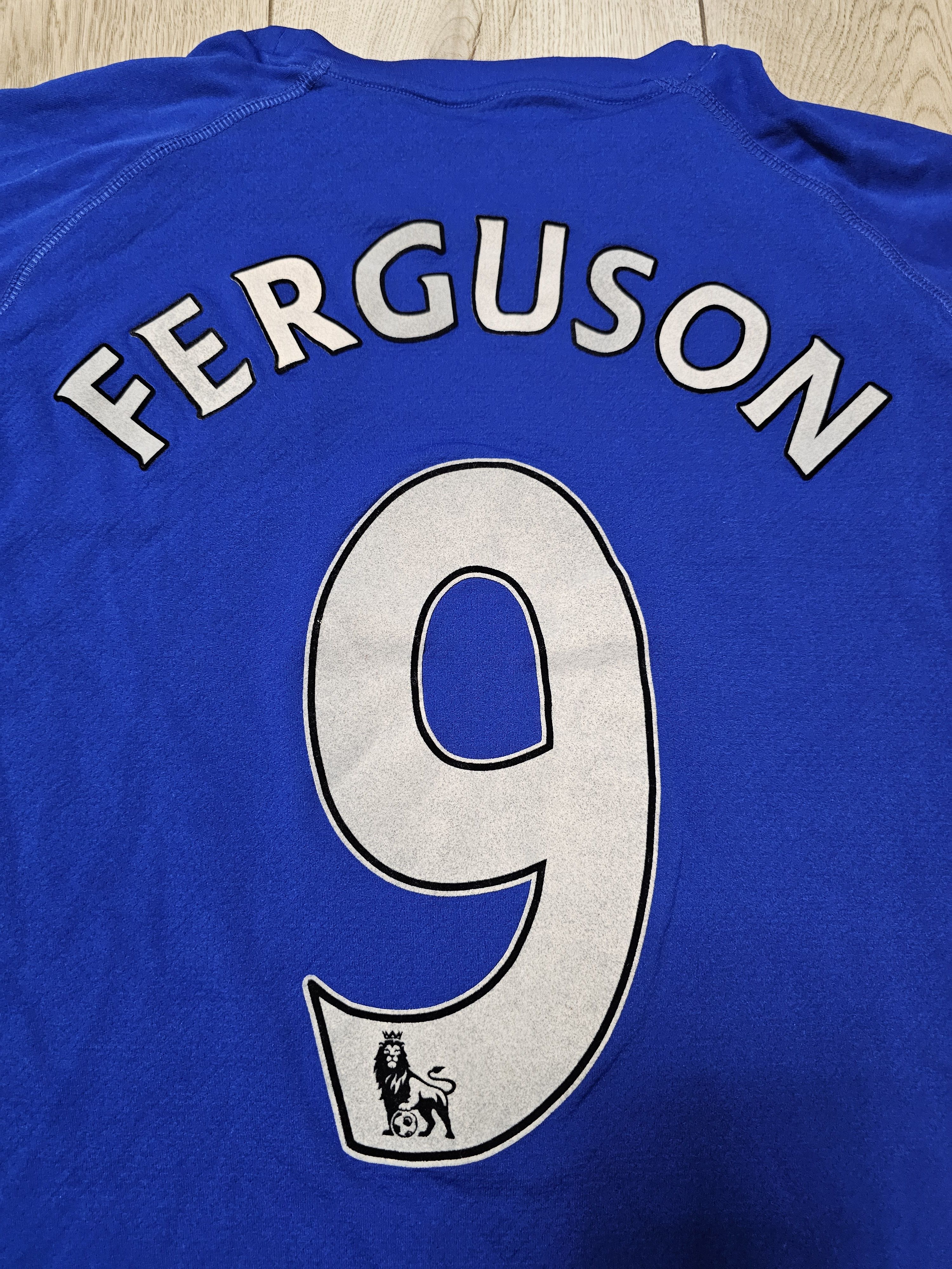 Vintage EVERTON 2010 2011 HOME FERGUSON FOOTBALL SHIRT SOCCER JERSEY Size US M / EU 48-50 / 2 - 5 Thumbnail