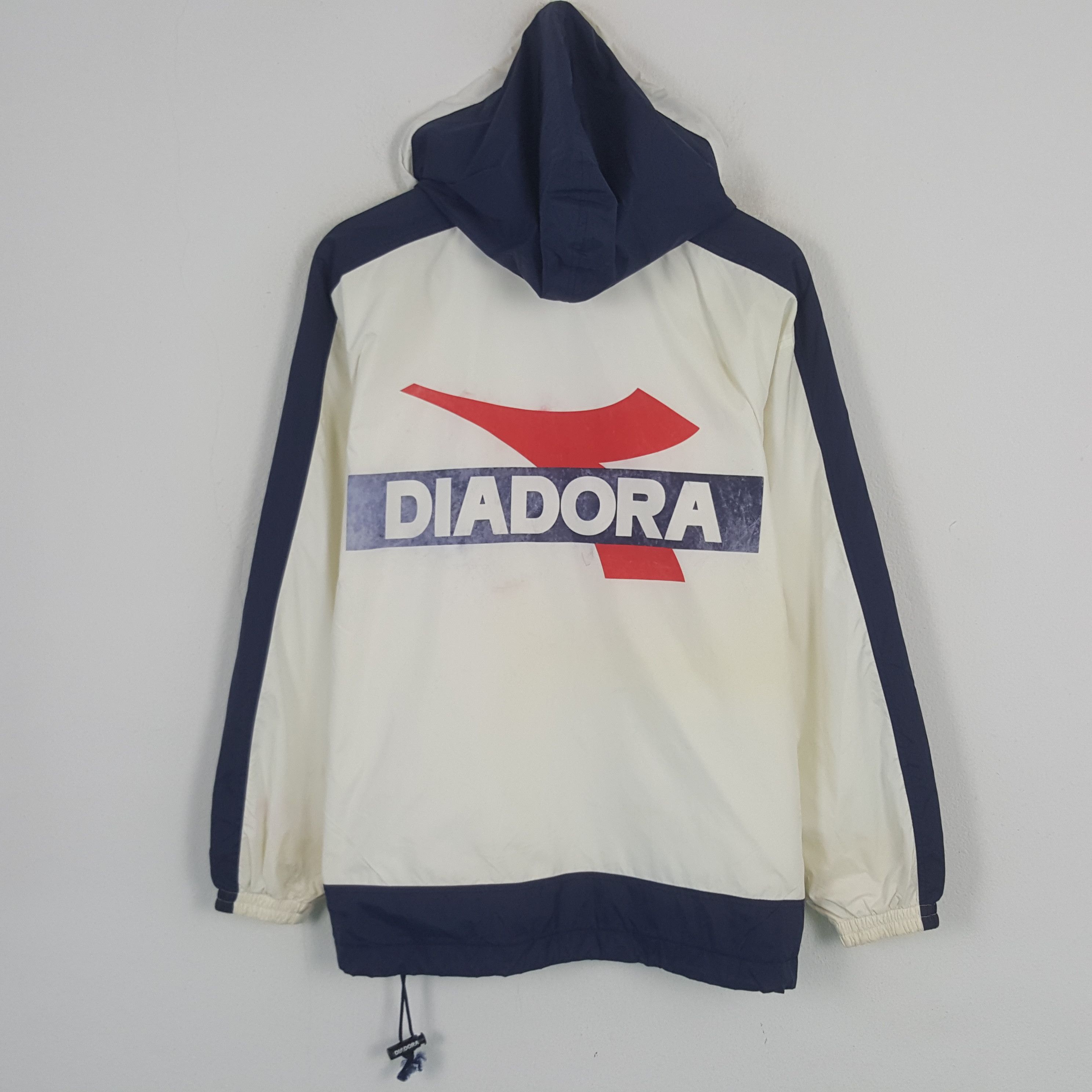Diadora × Vintage Vintage Diadora Windbreaker Jacket Size US L / EU 52-54 / 3 - 1 Thumbnail