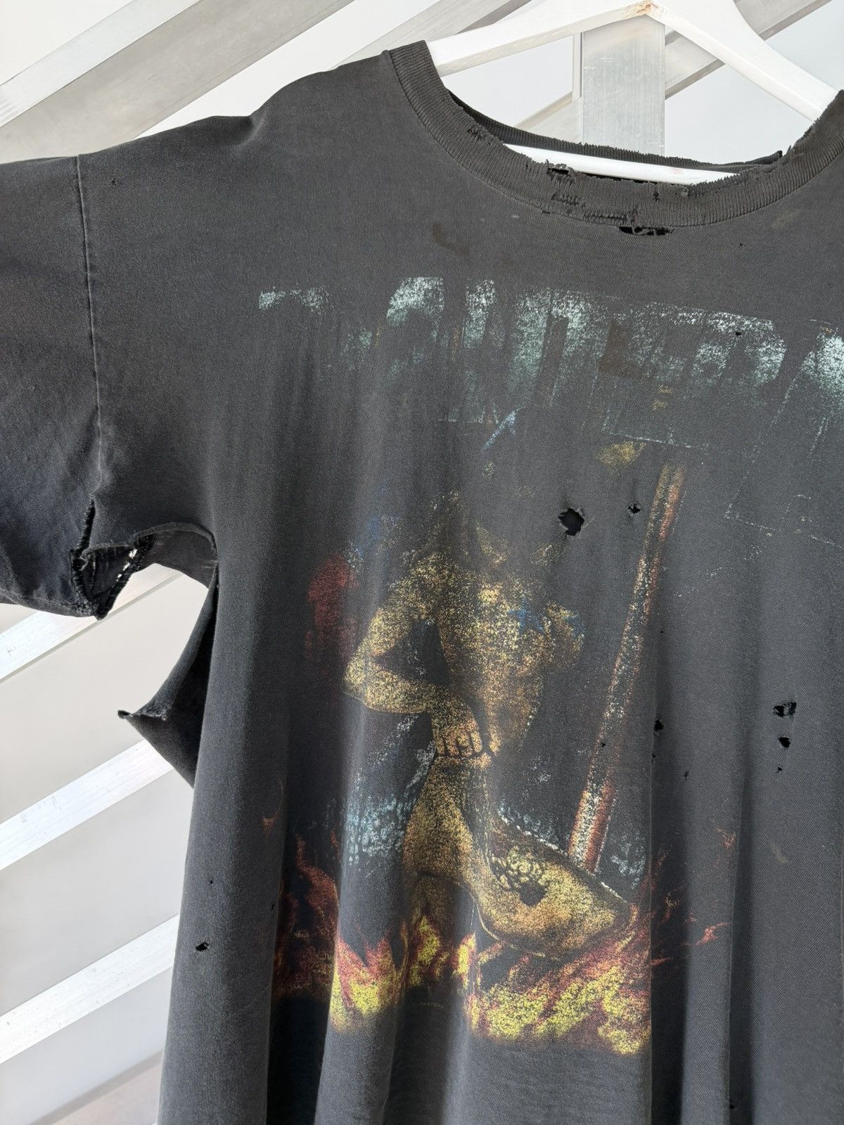 Vintage Vintage Pantera Faded Thrashed Boxy Tee Size US XL / EU 56 / 4 - 5 Thumbnail