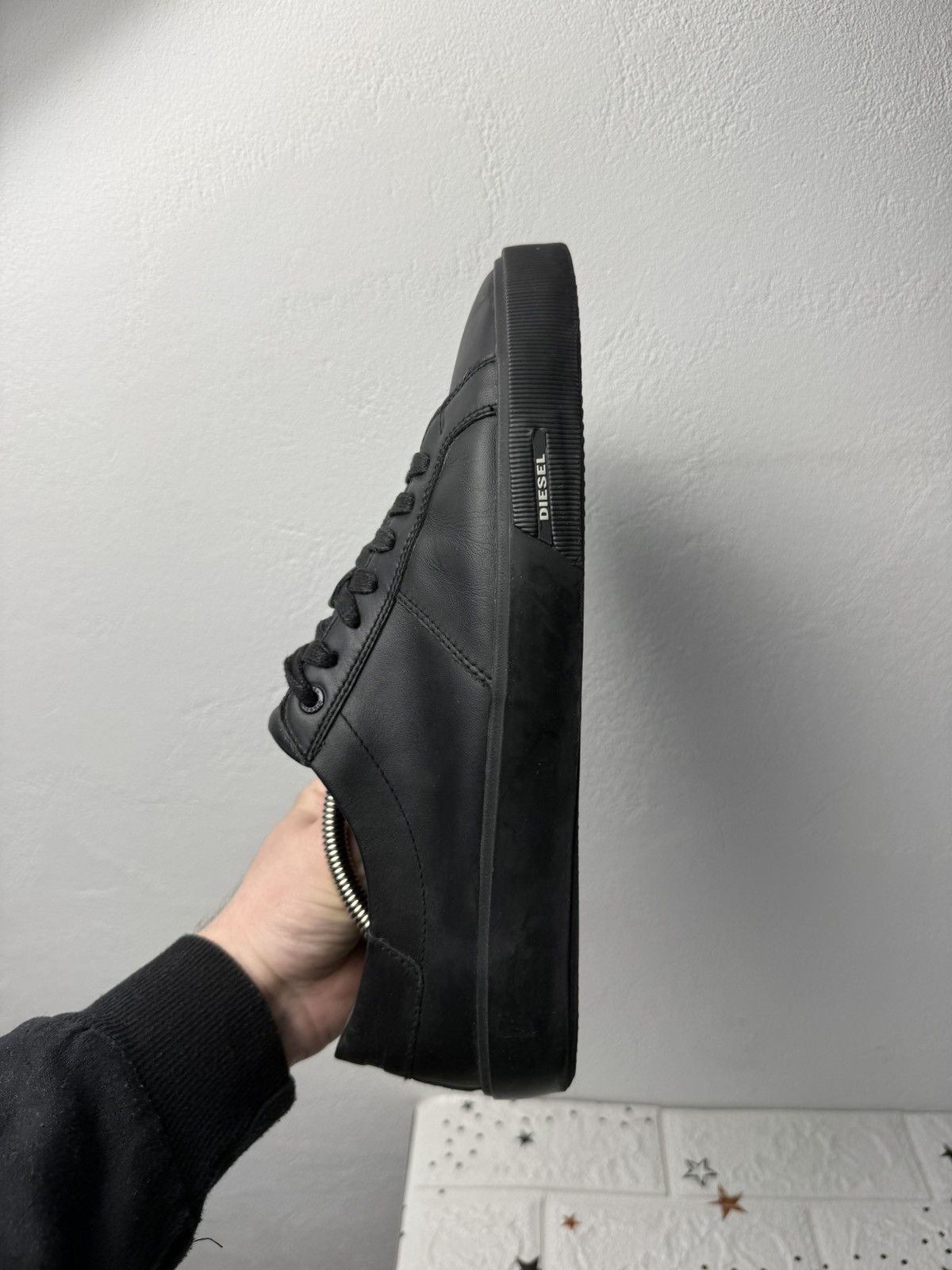 Diesel Diesel S-Mydori LC Black US10 UK9 EUR43 Shoes Casual Leather Size US 10 / EU 43 - 11 Thumbnail