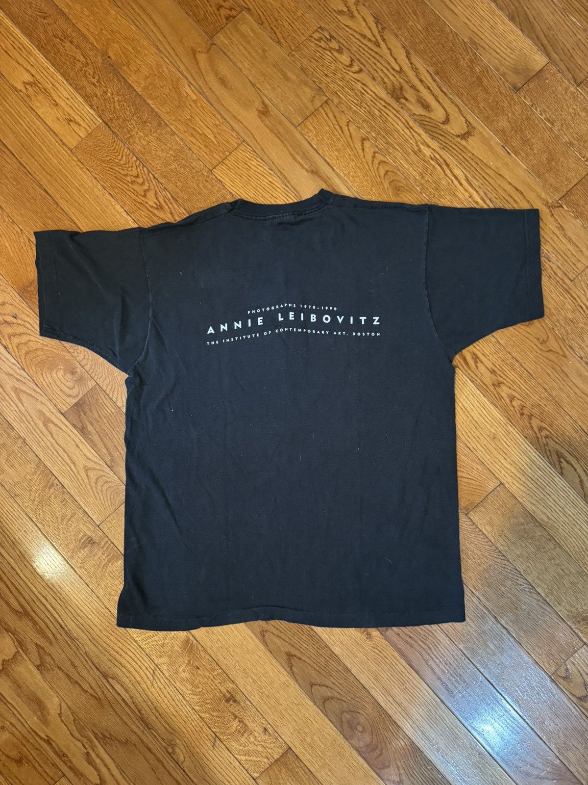 Keith Haring Vintage 1992 Keith Haring x Annie Leibovitz Portrait Tee Size US XL / EU 56 / 4 - 6 Thumbnail