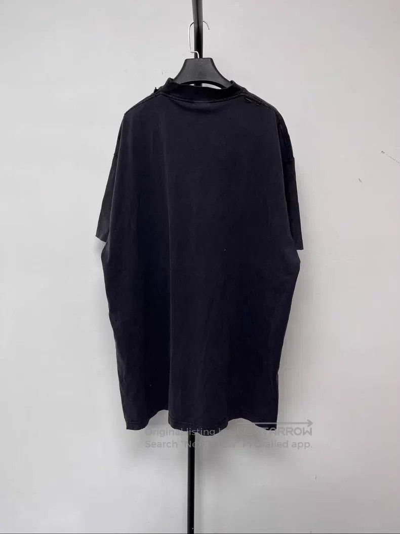 Balenciaga Balenciaga Oversized round neck short sleeve T-shirt Size US L / EU 52-54 / 3 - 2 Thumbnail