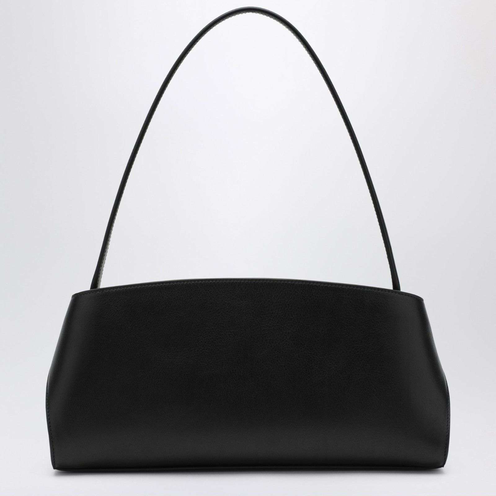 Salvatore Ferragamo FERRAGAMO Hug East West Navy Dark Brown Calfskin Shoulder Ba Size ONE SIZE - 3 Thumbnail