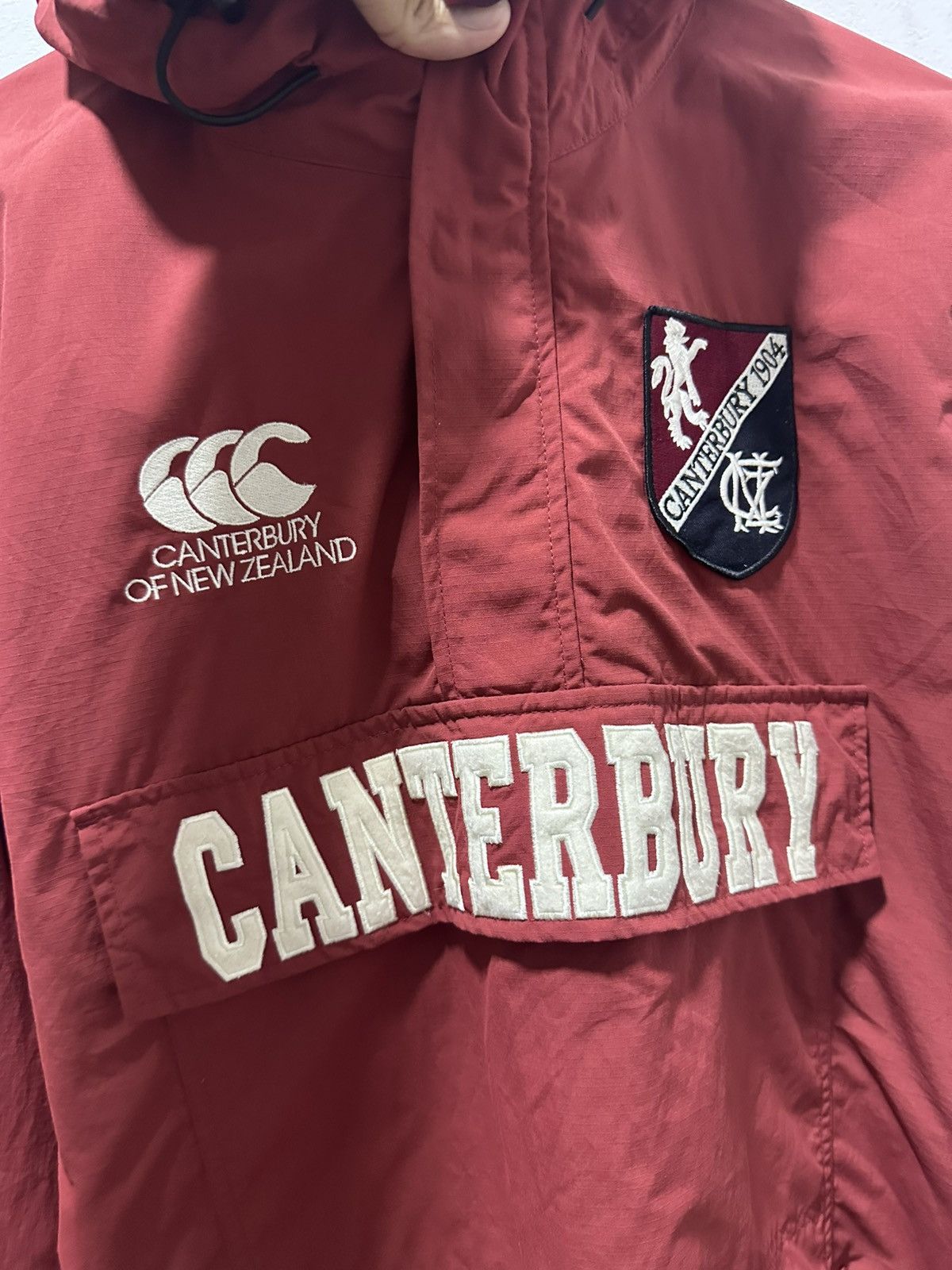 Canterbury of New Zealand Vintage Canterburry Anorak Jacket With Hoodie Design Size US XL / EU 56 / 4 - 3 Thumbnail
