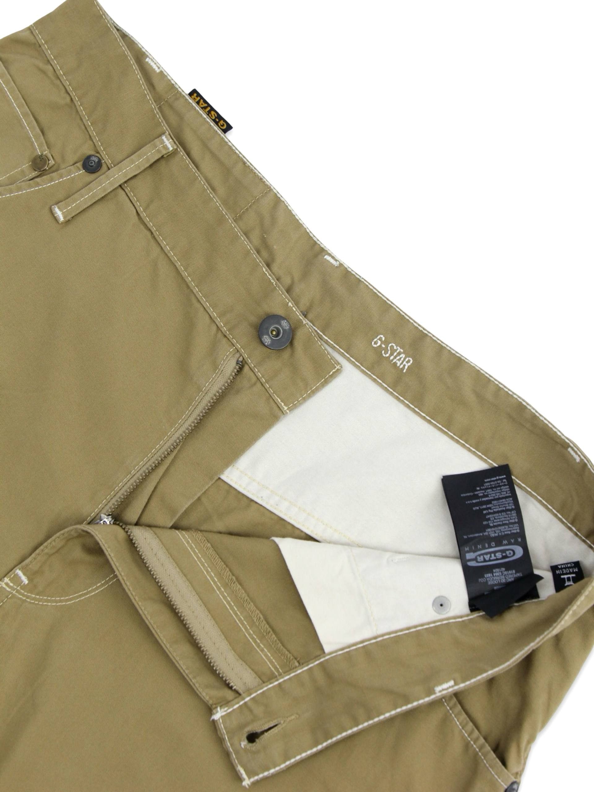 G-Star G-STAR RAW Beige Bermuda shorts Size US 34 / EU 50 - 6 Thumbnail