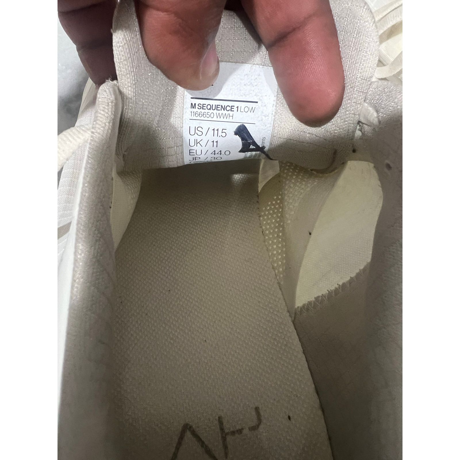 Other Ahnu M Sequence 1 Low Men’s 11.5 White Hemp Size US 11.5 / EU 44-45 - 3 Thumbnail