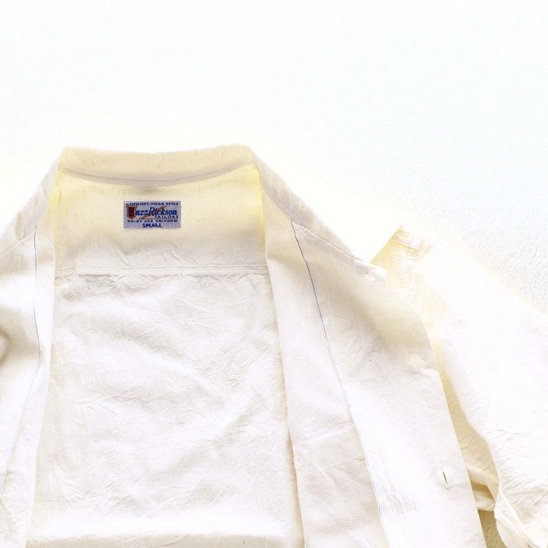 Buzz Rickson's Selvedge Chambray Open Collar S/S Shirt Size US S / EU 44-46 / 1 - 4 Thumbnail