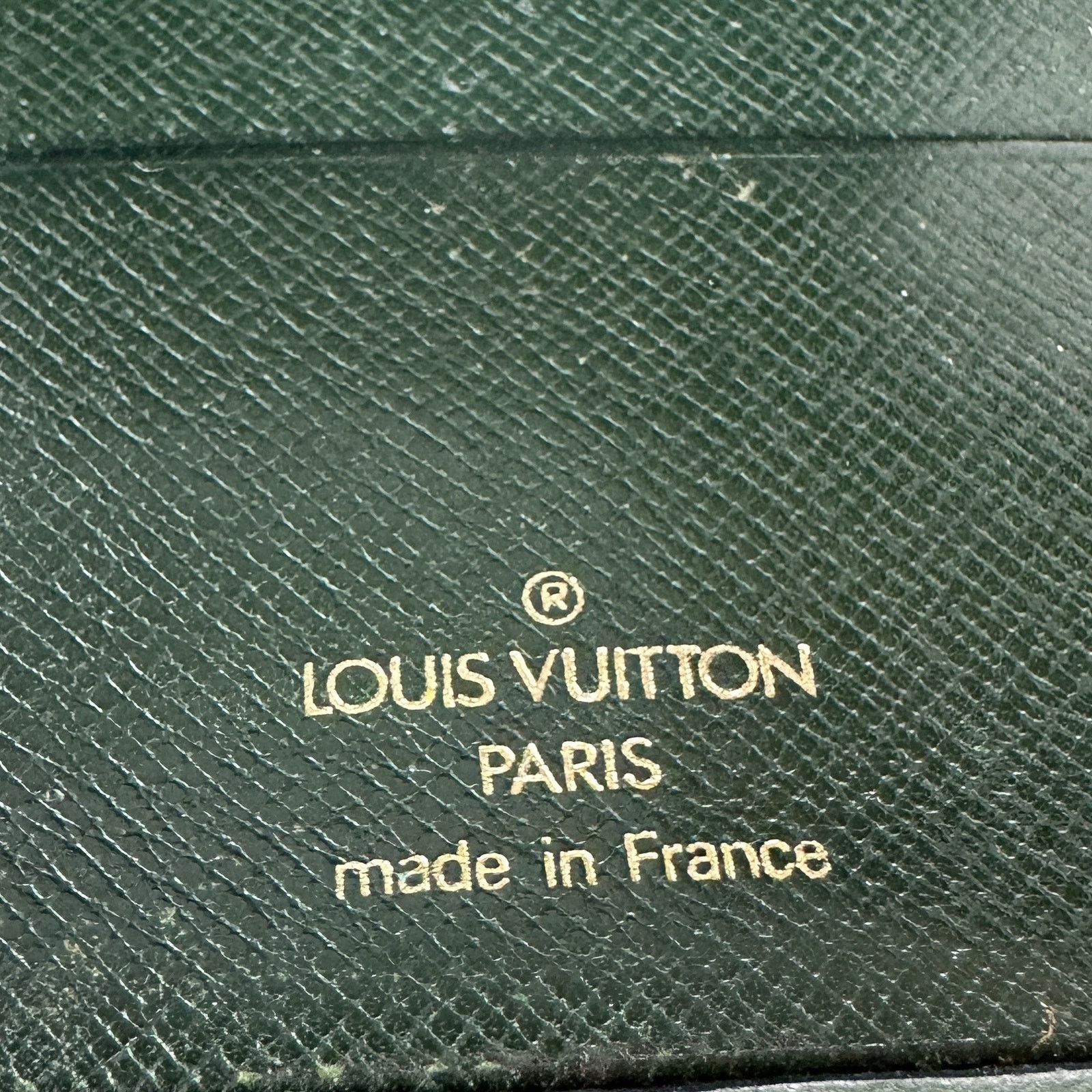 Louis Vuitton Green Leather Bifold Wallet Size ONE SIZE - 5 Thumbnail