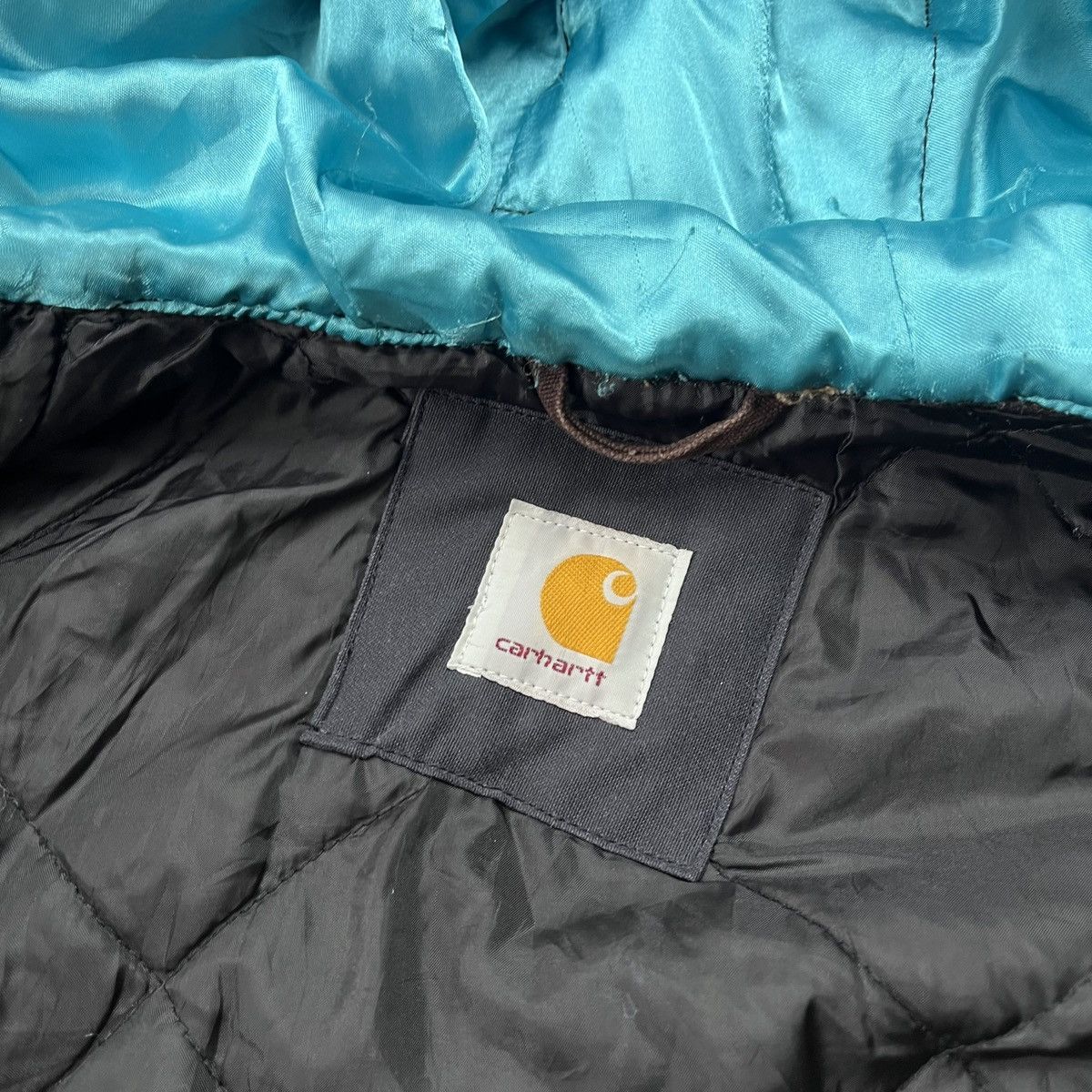 Carhartt Vintage Carhartt USA Flag distressed Reworked jacket Size US S / EU 44-46 / 1 - 9 Thumbnail