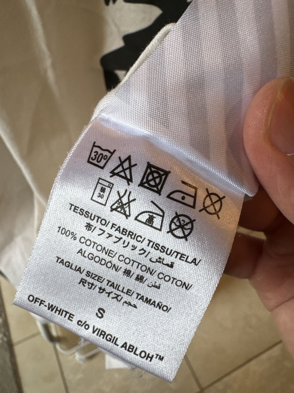 Off-White Mirror t-shirt Size US S / EU 44-46 / 1 - 5 Thumbnail