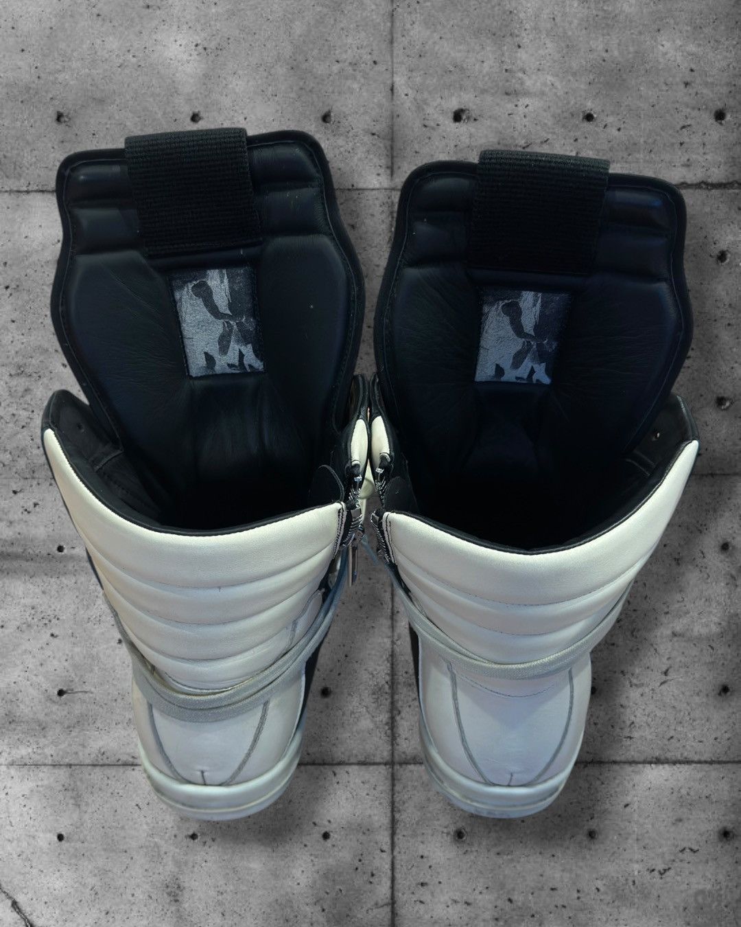 Rick Owens Rick Owens Geobasket 2025 Sneakers Black Milk Size 43 Size US 10 / EU 43 - 4 Thumbnail