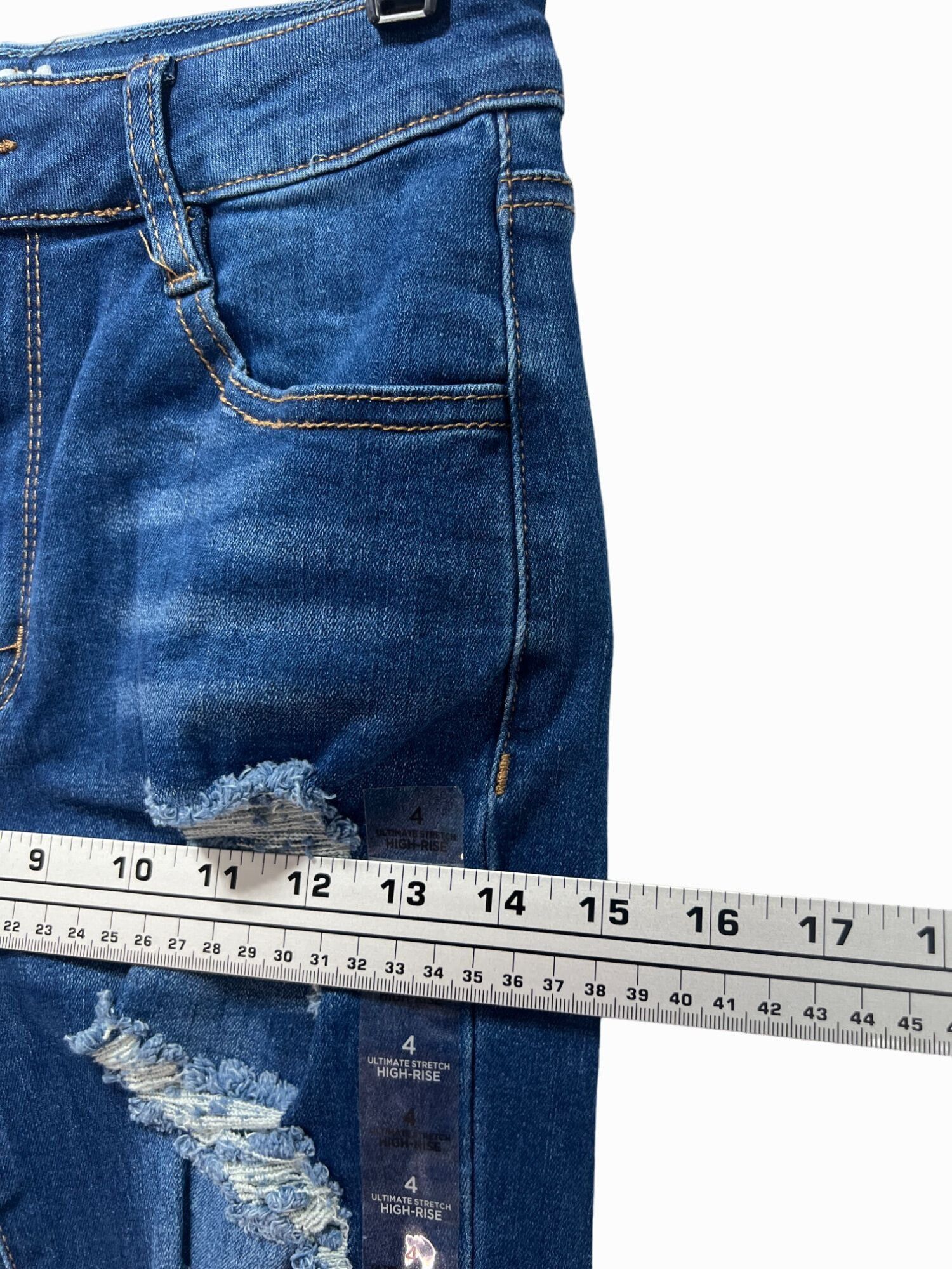 rue21 Rue 21 - Women's Ultimate Stretch High-Rise Skinny Jeans Dis Size 27" / US 4 / IT 40 - 4 Thumbnail