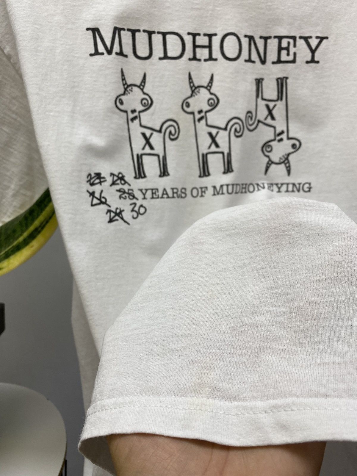 Band Tees × Vintage Mudhoney 30 Years Of Mudhoneying T Shirts Sub Records Size US XL / EU 56 / 4 - 4 Thumbnail