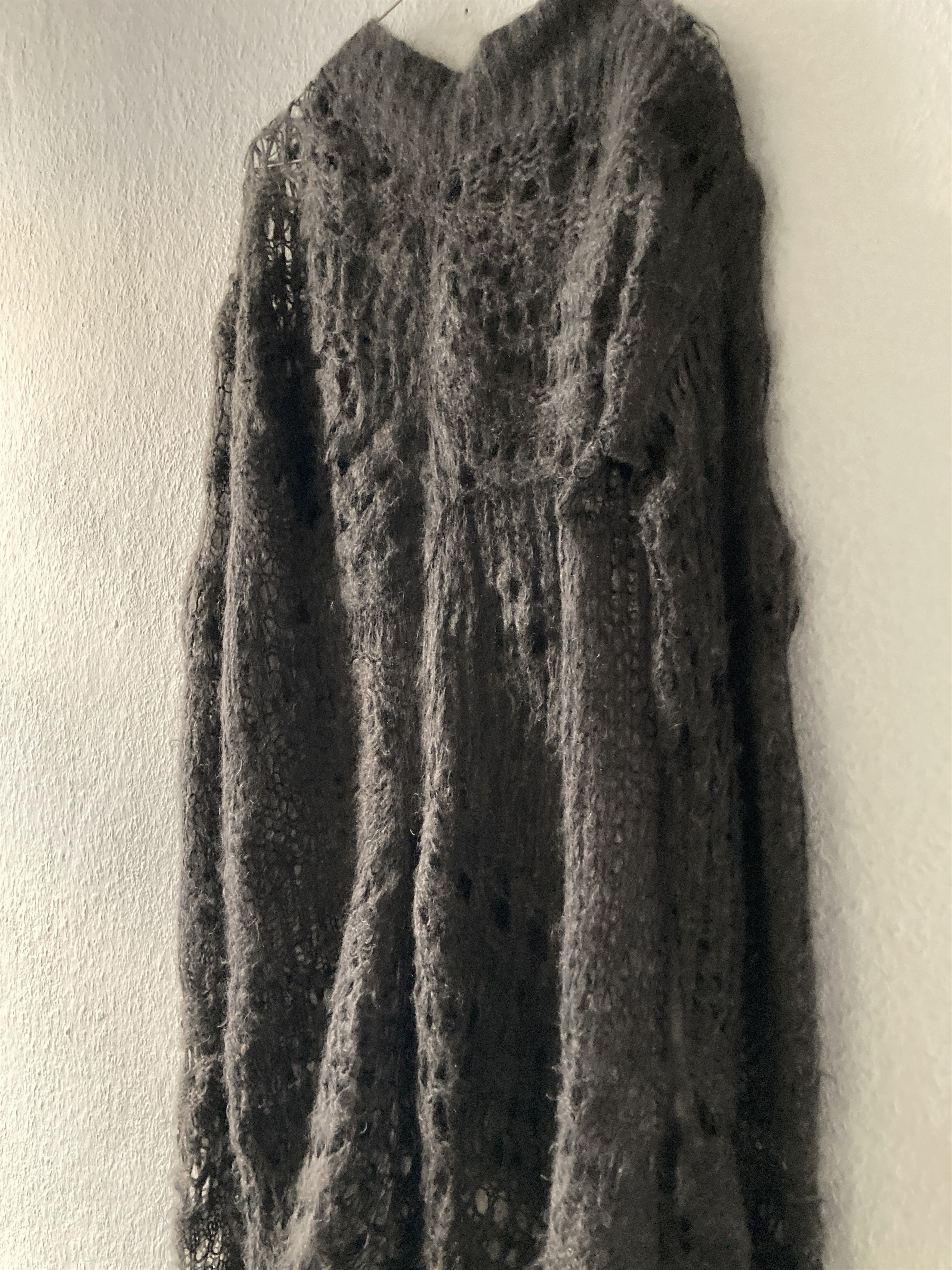 Rick Owens F/W 14 "MOODY" Sample Mohair & Silk Psycho Knit Rick Owens Size US M / EU 48-50 / 2 - 4 Thumbnail