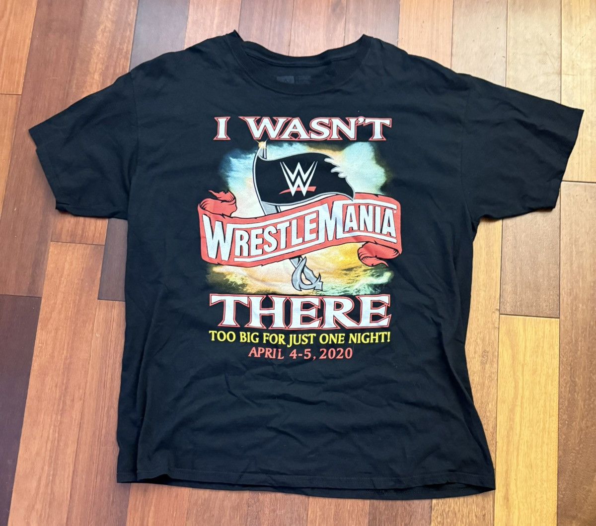 WWE WWE Wrestle Mania T-Shirt Size US XL / EU 56 / 4 - 1 Thumbnail