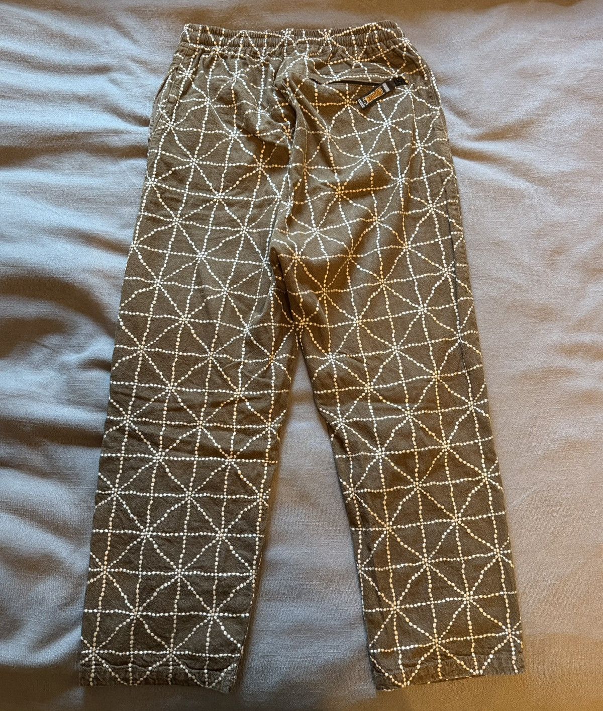 Kapital KAPITAL FOLK-DOJO EMBROIDERY BROWN PANTS Size US 30 / EU 46 - 2 Thumbnail