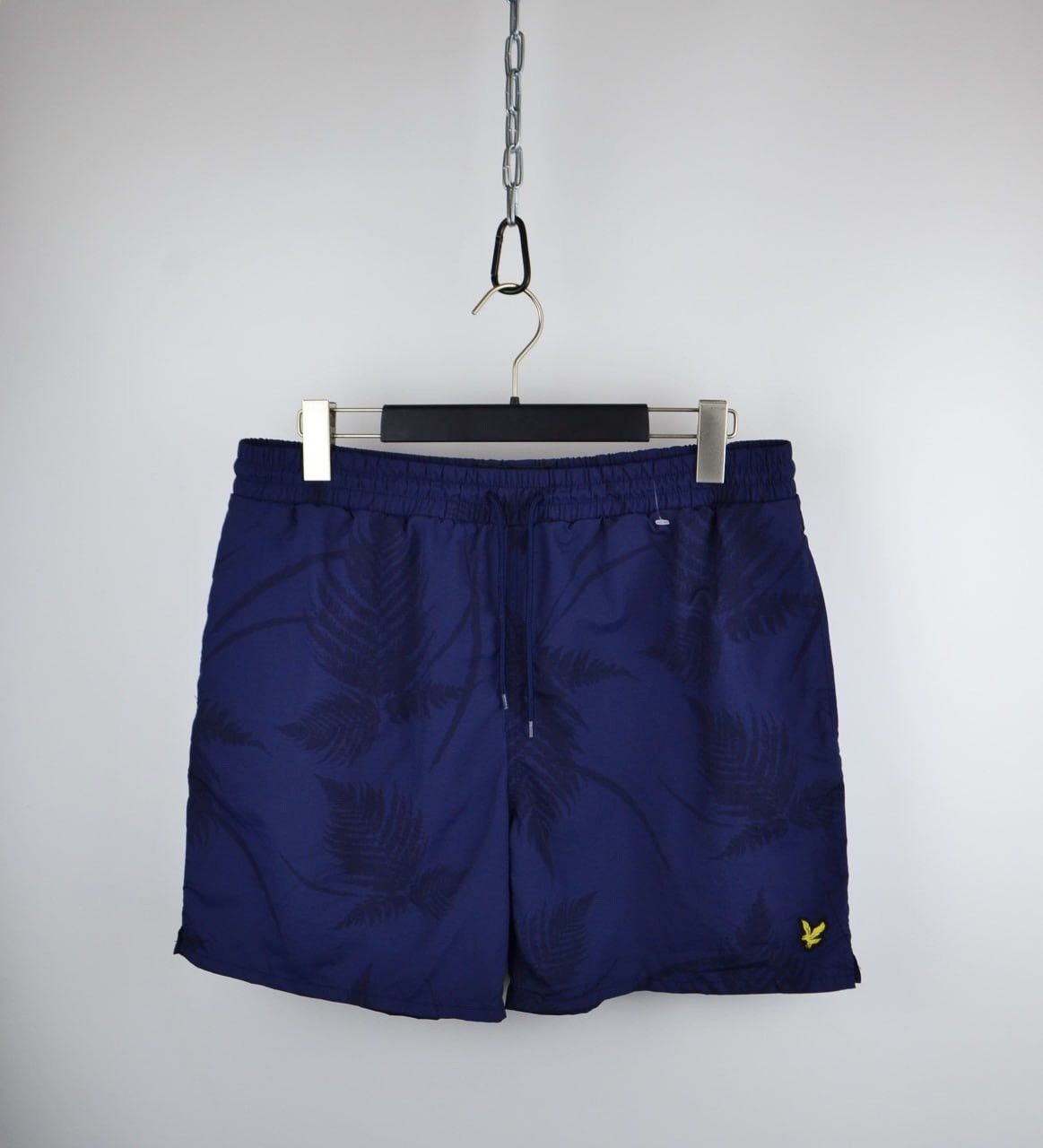 Lyle & Scott Lyle & Scott Men's Shorts Blue Size L Size US 34 / EU 50 - 1 Thumbnail