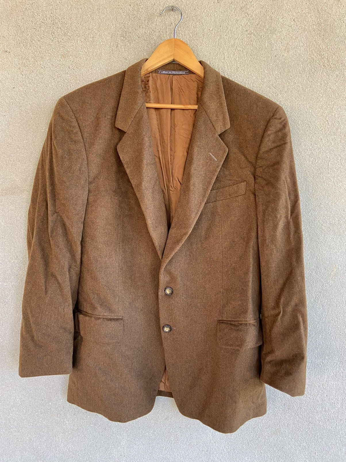 Gucci Vintage GUCCI by TOM FORD Pure Cashmere Blazer Size 52R - 1 Thumbnail