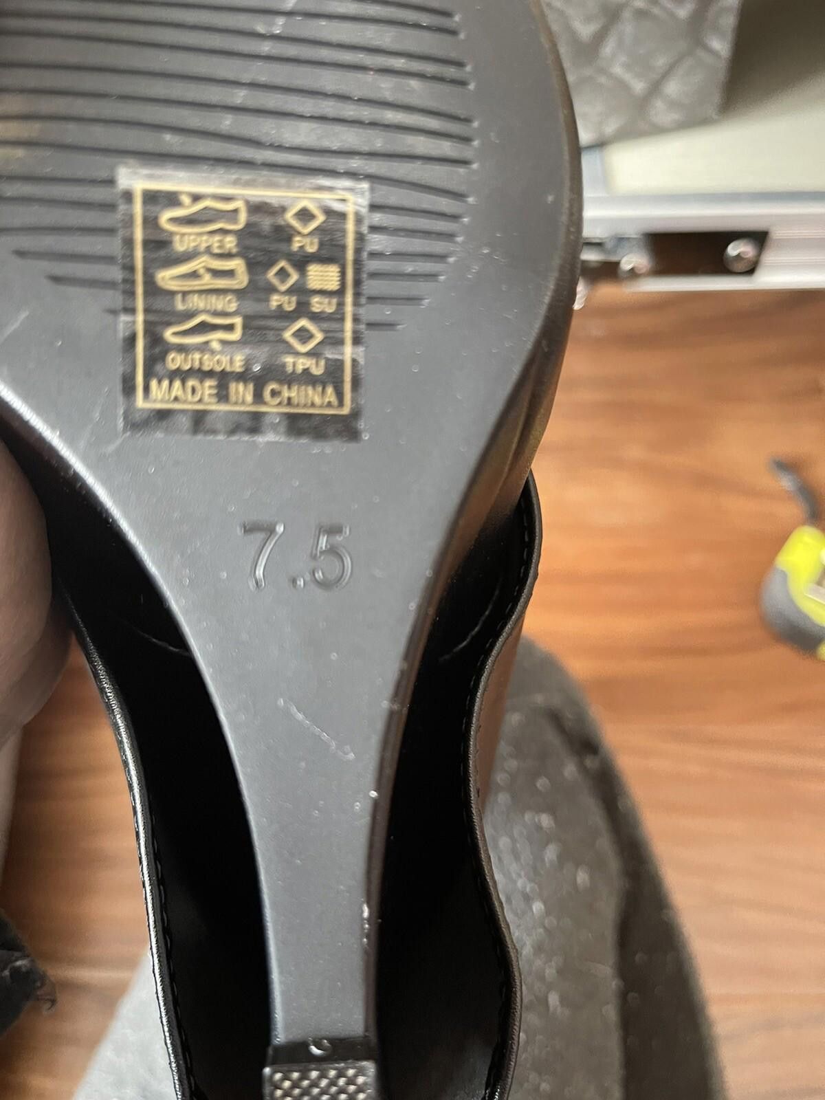 Other azelia wang marley hidden wedge hell 4” Sz7.5 Size US 7.5 / IT 37.5 - 10 Thumbnail