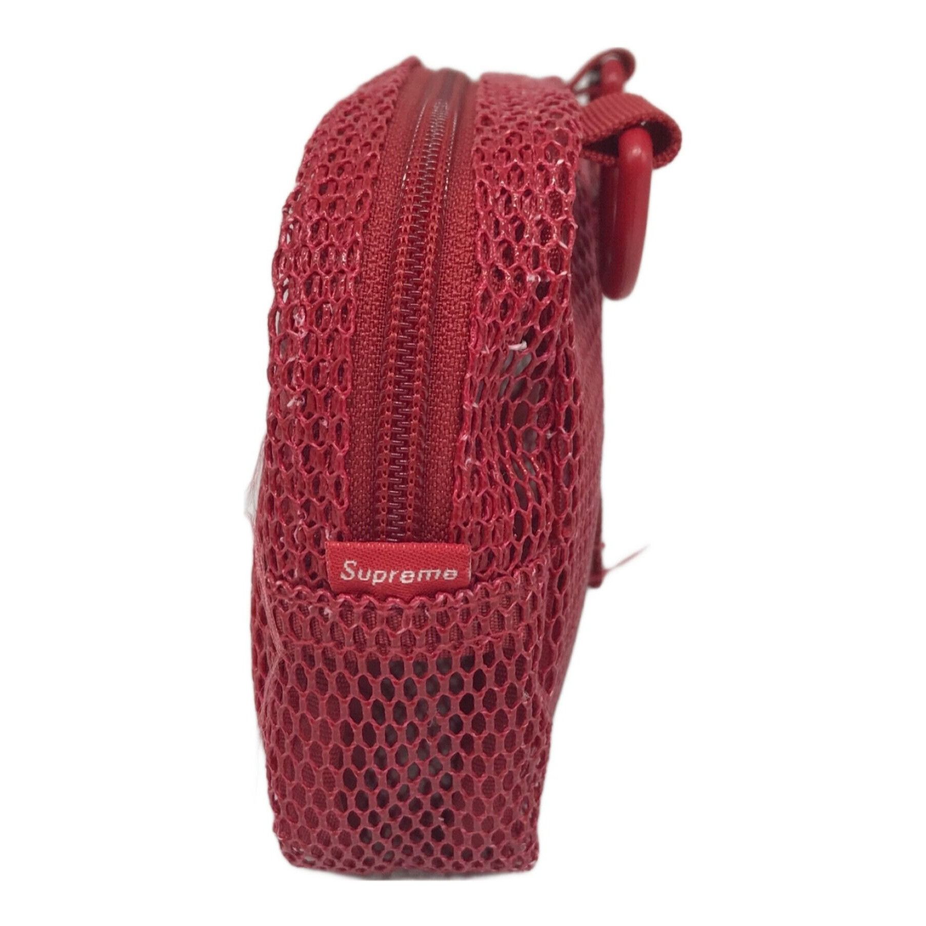 Supreme SUPREME Logo Mesh Small Shoulder Bag Red Size ONE SIZE - 6 Thumbnail