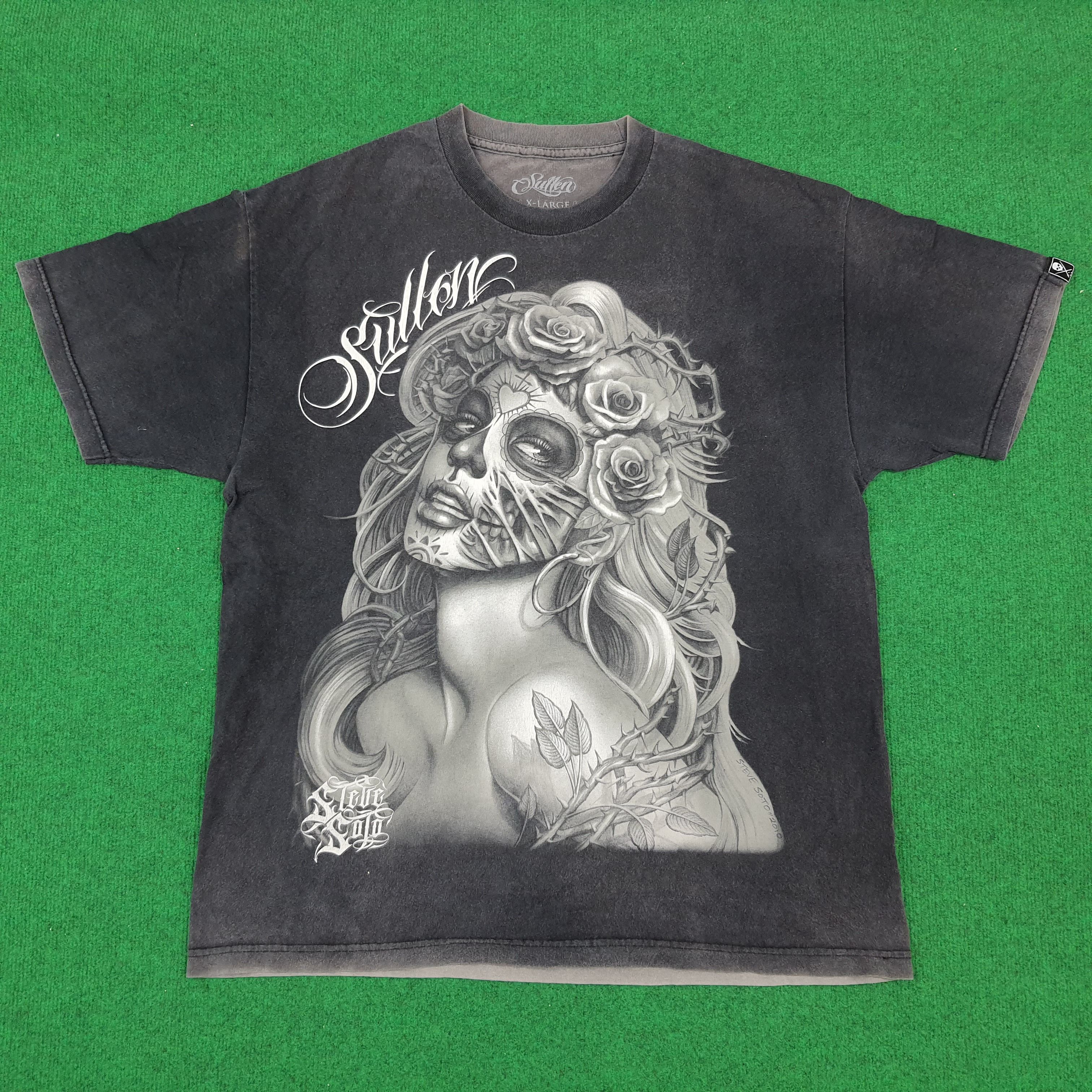 Vintage Vintage Sullen Naked Art American Fashion Style Tshirt Size US XL / EU 56 / 4 - 1 Thumbnail