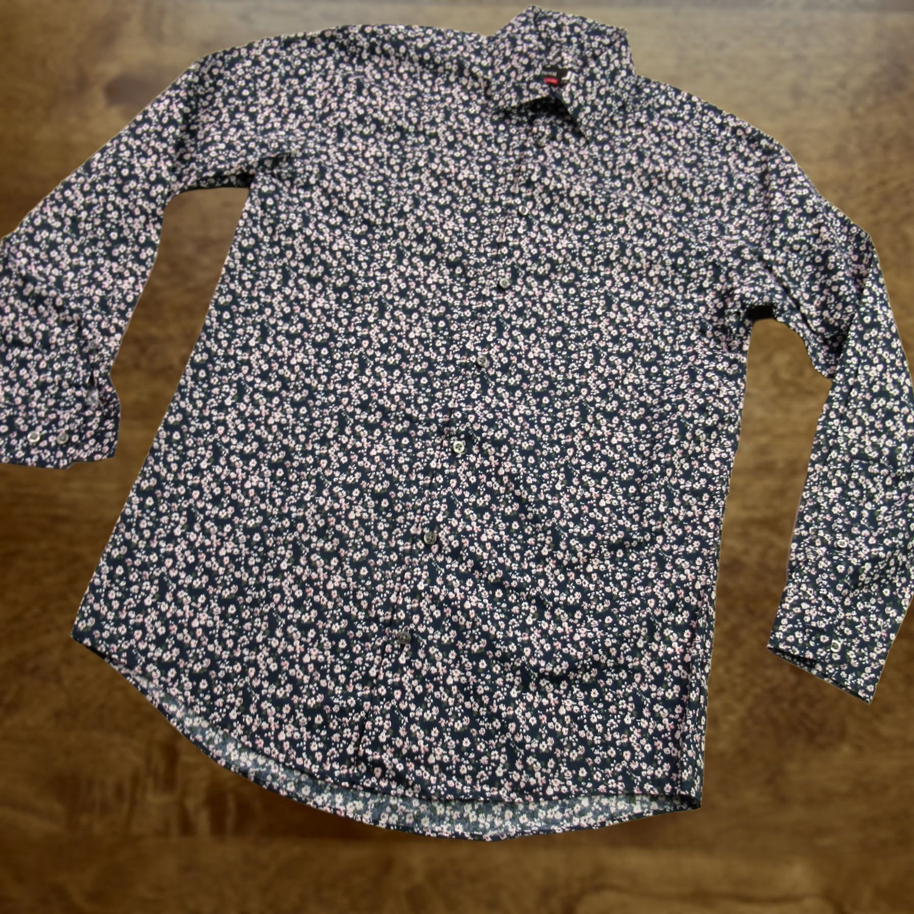 Vintage J. Ferrar Shirt Mens Medium Long Sleeve Floral Casual Slim Fit Size US M / EU 48-50 / 2 - 1 Thumbnail