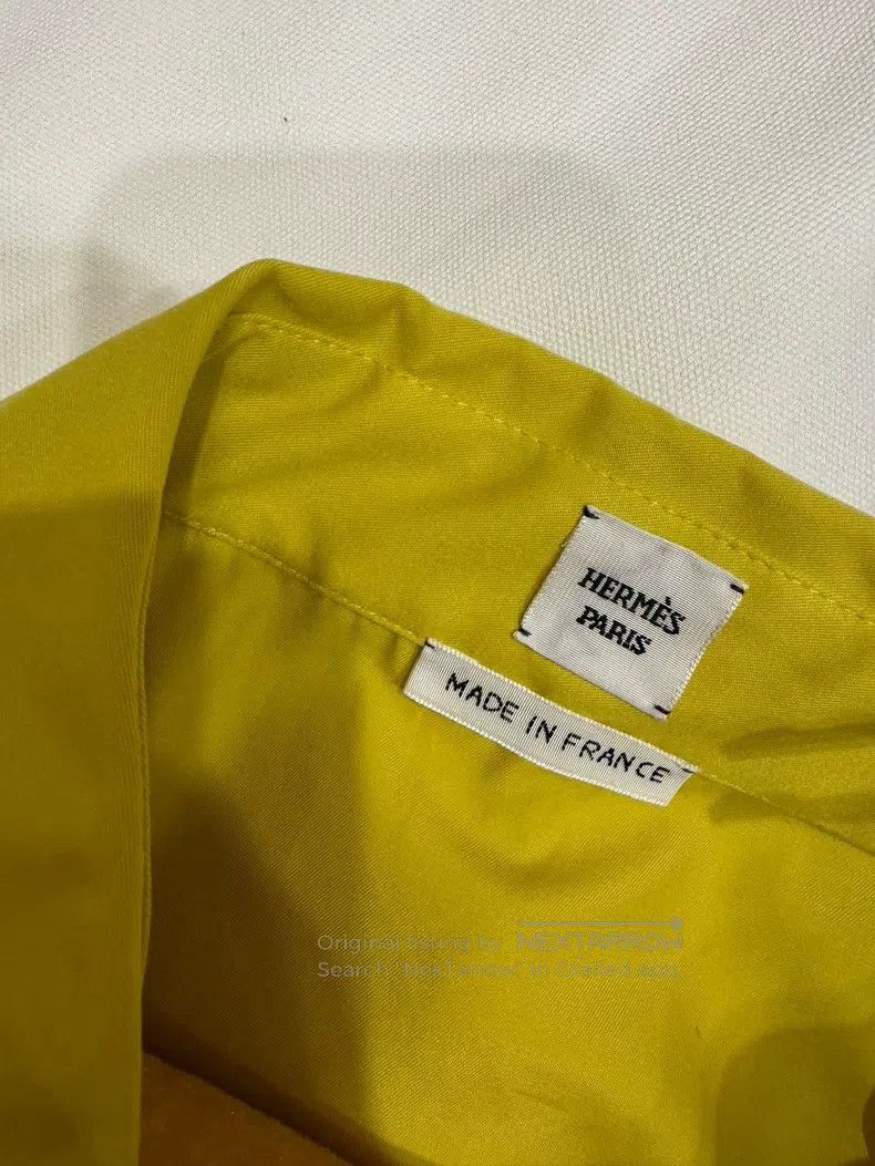 Hermes Hermes Yellow shirt Size XS / US 0-2 / IT 36-38 - 4 Thumbnail
