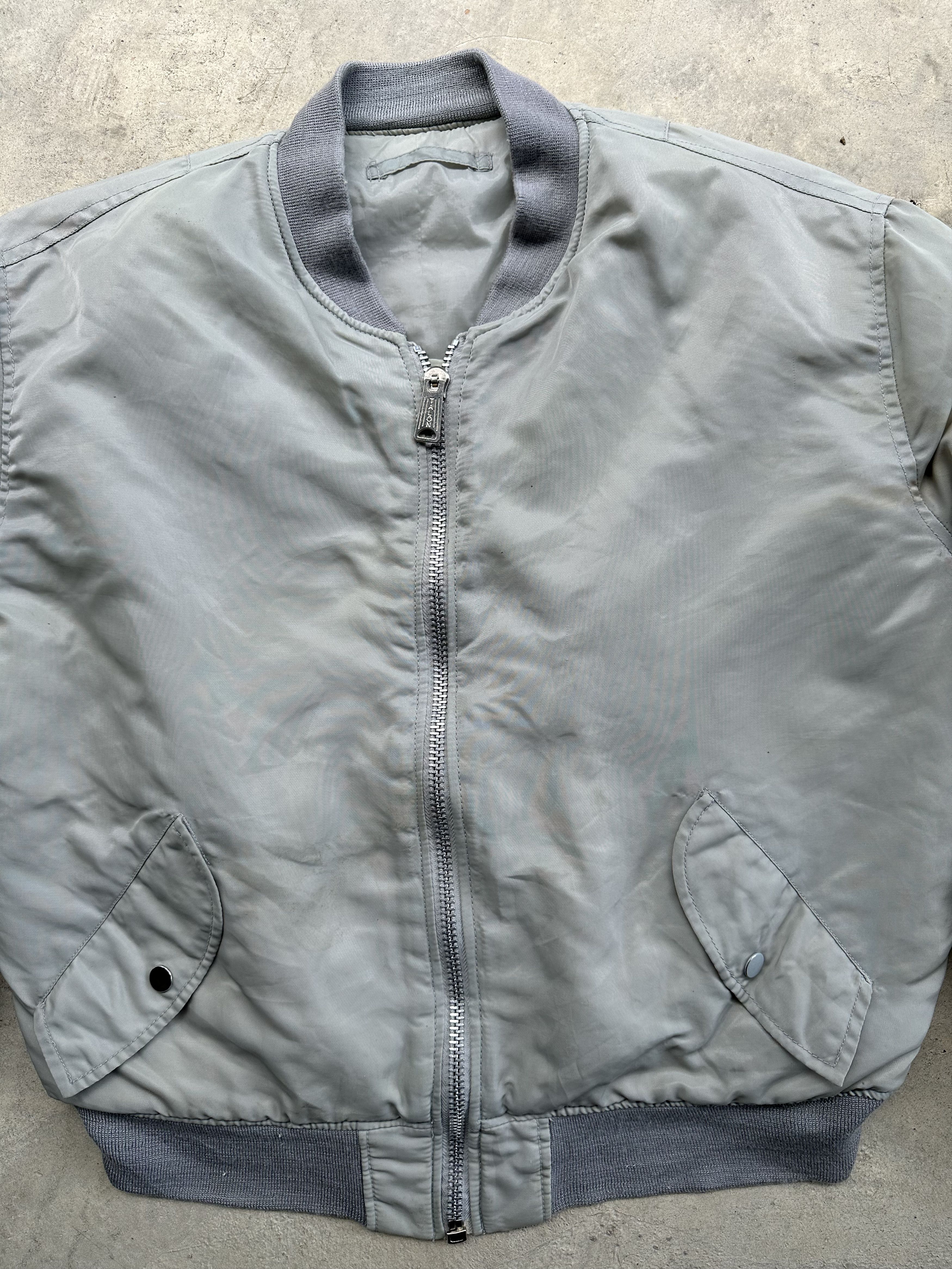 Vintage Vintage 90s MA-1 Reversible Bomber Jacket Flyer’s Men Size US L / EU 52-54 / 3 - 4 Thumbnail