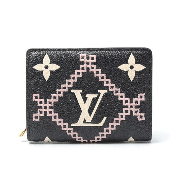Louis Vuitton Louis Vuitton Louis Vuitton Monogram Empreinte Leather Portefeuille Claire Wallet M81139 Leather Short Wallet M81139 in Great Condition Size ONE SIZE - 1 Thumbnail
