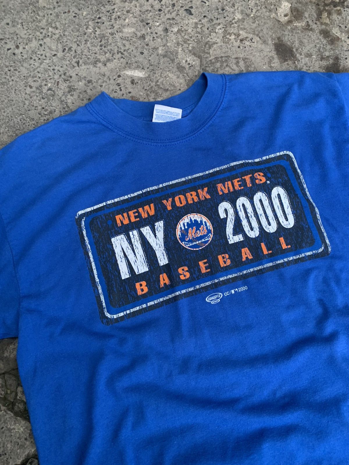 MLB × Vintage Vintage NY Mets T shirt Size US L / EU 52-54 / 3 - 2 Thumbnail