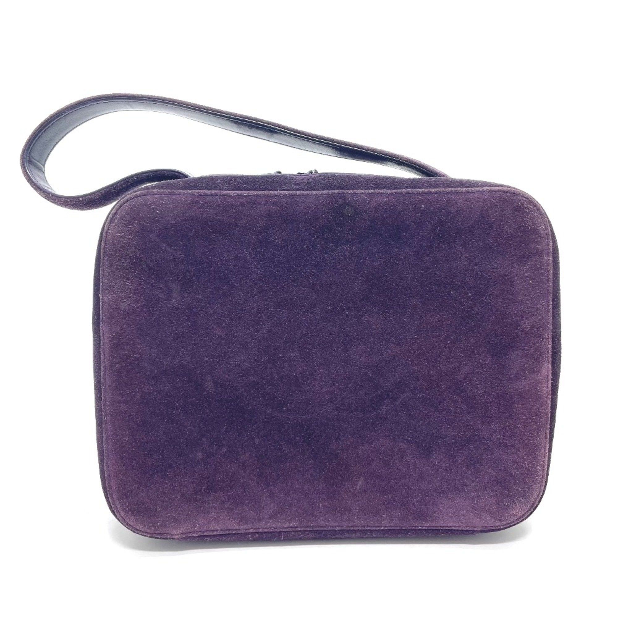 Chanel Chanel CC Mark bag fashion accessory handbag Hand Bag purple Size ONE SIZE - 1 Thumbnail