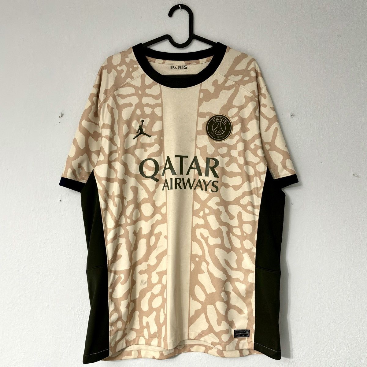 Jordan Brand × Nike 2023 2024 PSG Paris Nike Fourth Kit Soccer Jersey Shirt Top Size US XL / EU 56 / 4 - 3 Thumbnail