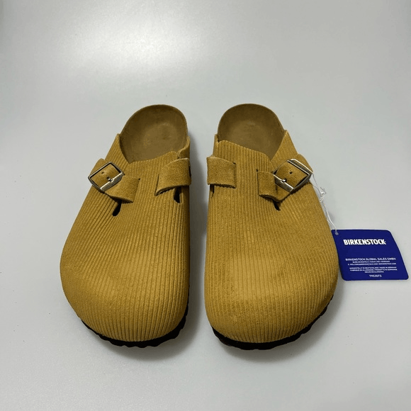 Birkenstock Birkenstock Boston Corduroy Clogs Sandals Cork Brown Men’s E Size US 11 / EU 44 - 2 Thumbnail