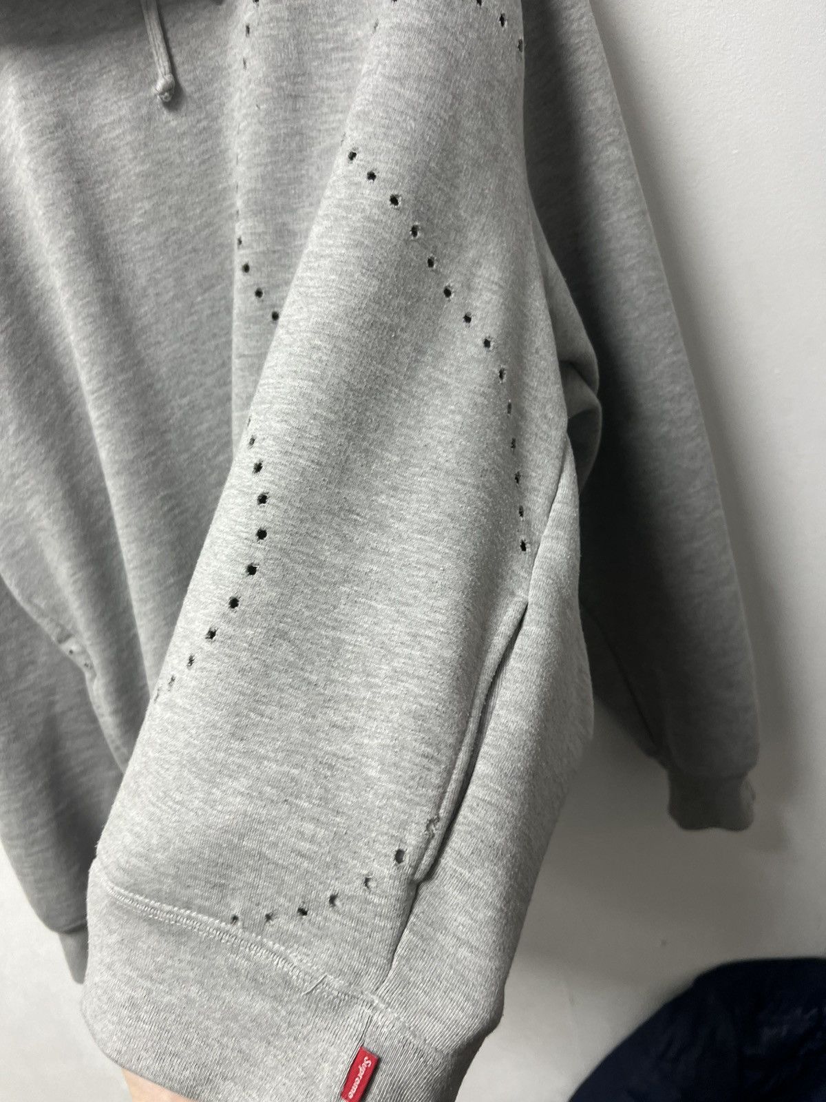 Supreme Supreme Hoodie Big Logo Gray Size US XL / EU 56 / 4 - 3 Thumbnail