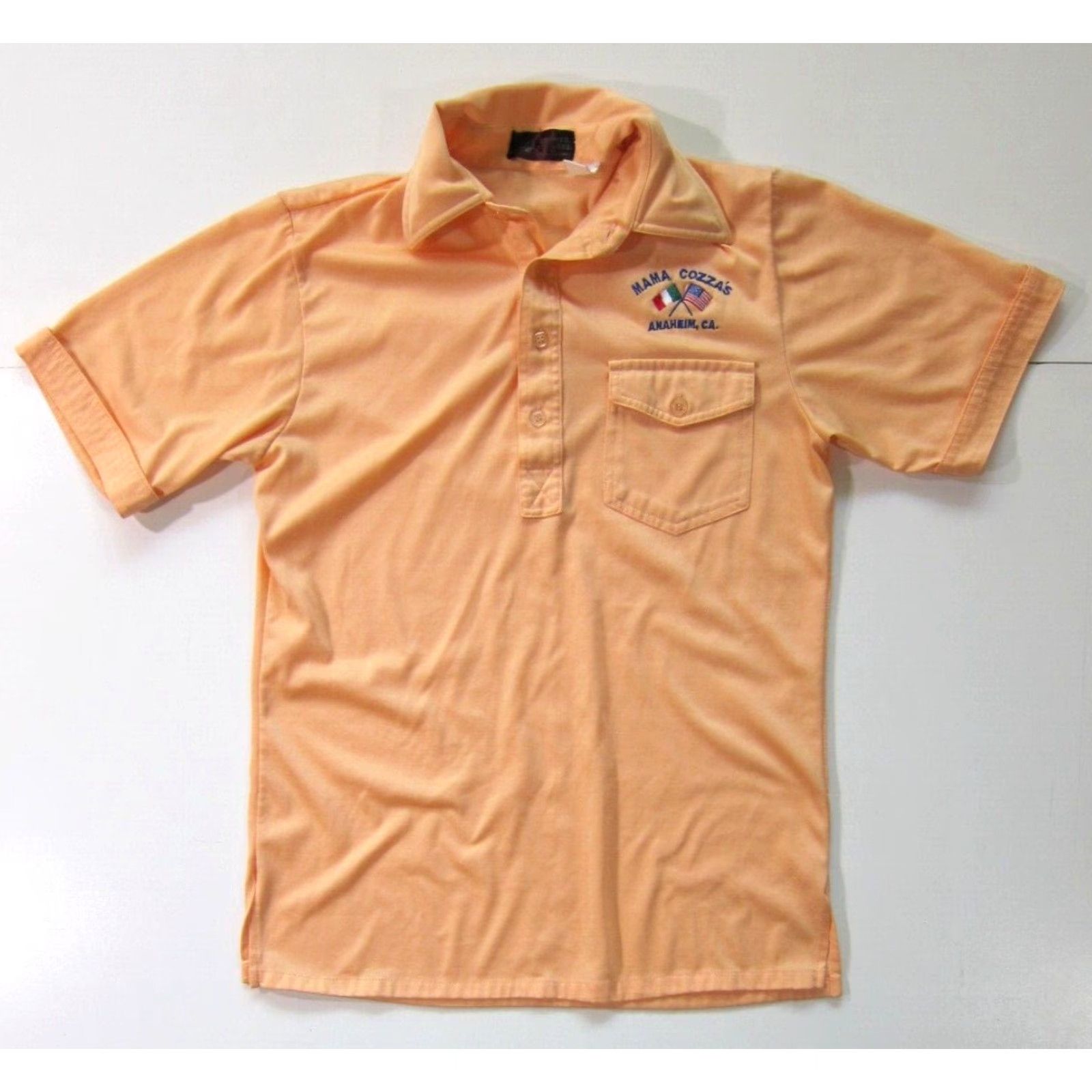 Vintage VINTAGE Sports Apparel Orange Polo Shirt Women M Shirt Size M / US 6-8 / IT 42-44 - 6 Thumbnail
