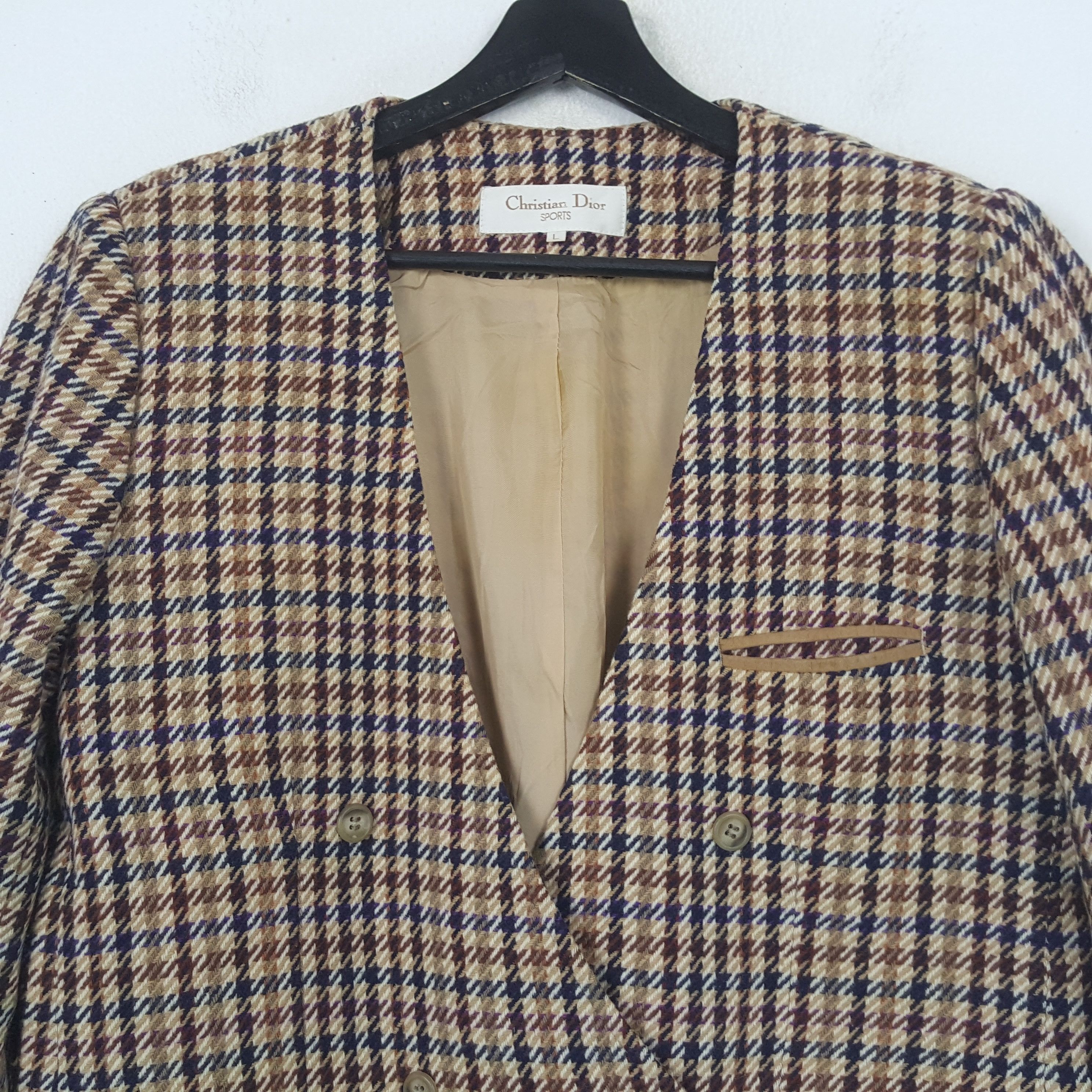 Christian Dior Monsieur Christian Dior Sports Fashion Brand Blazer RR20 Size M / US 6-8 / IT 42-44 - 2 Thumbnail