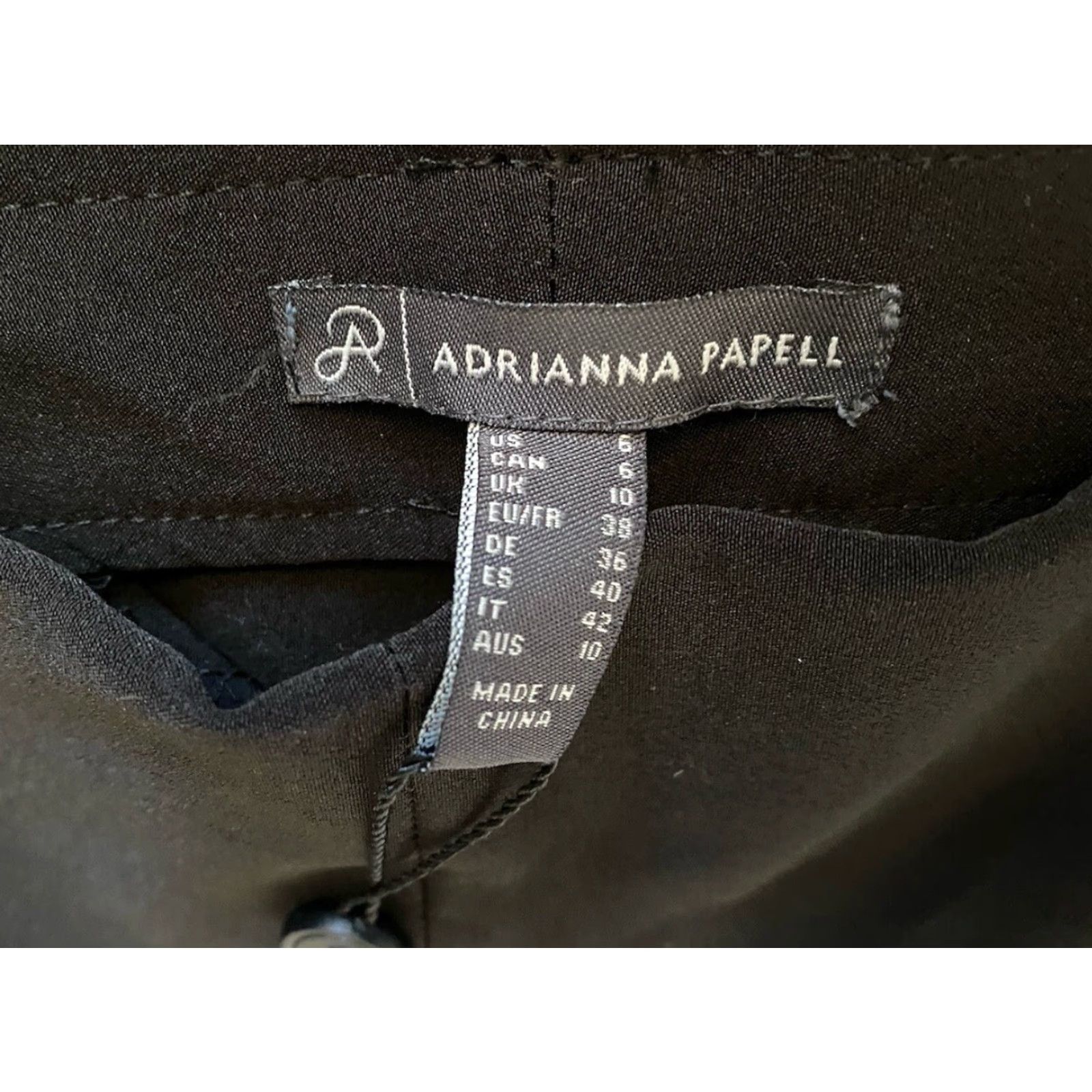 Adrianna Papell NWT Adrianna Papell Pants Women’s 6 Black Pull On City Preppy Formal Casual Workwear Ships Regular Size 6 Womens Size 28" / US 6 / IT 42 - 4 Thumbnail