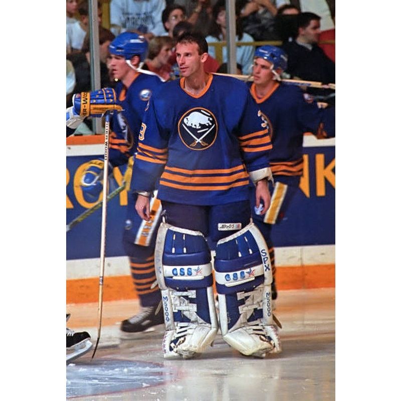 Ccm × NHL HASEK Buffalo Sabres CCM Vintage jersey XL blue sword NHL Size US XL / EU 56 / 4 - 2 Thumbnail