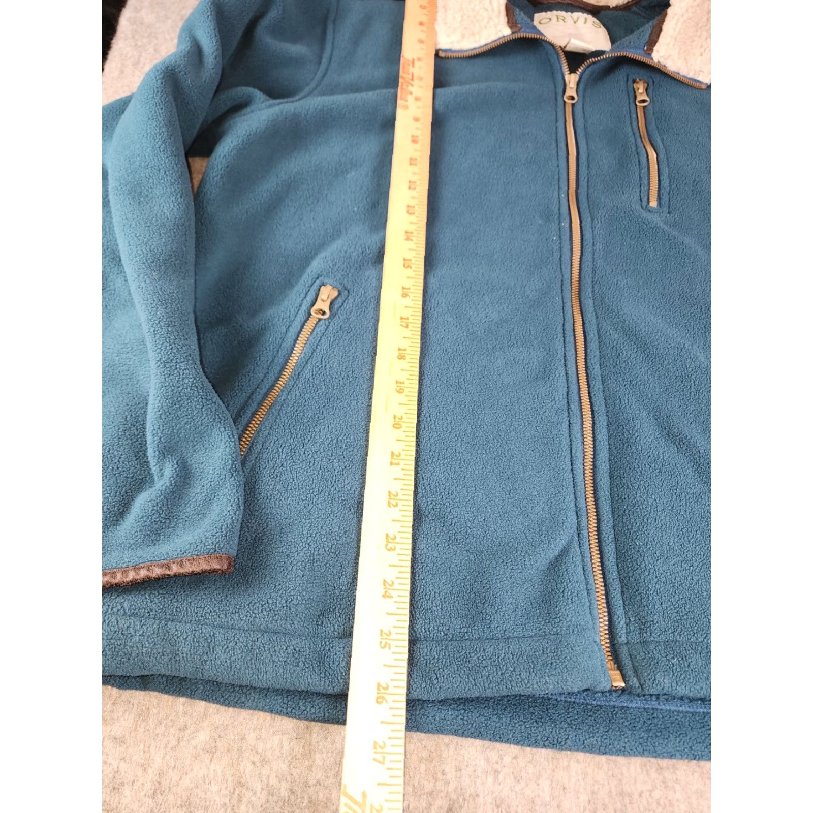 Orvis Orvis Fleece Jacket Mens M Blue Full Zip Pockets Outdoors Outdoors Size US M / EU 48-50 / 2 - 7 Thumbnail