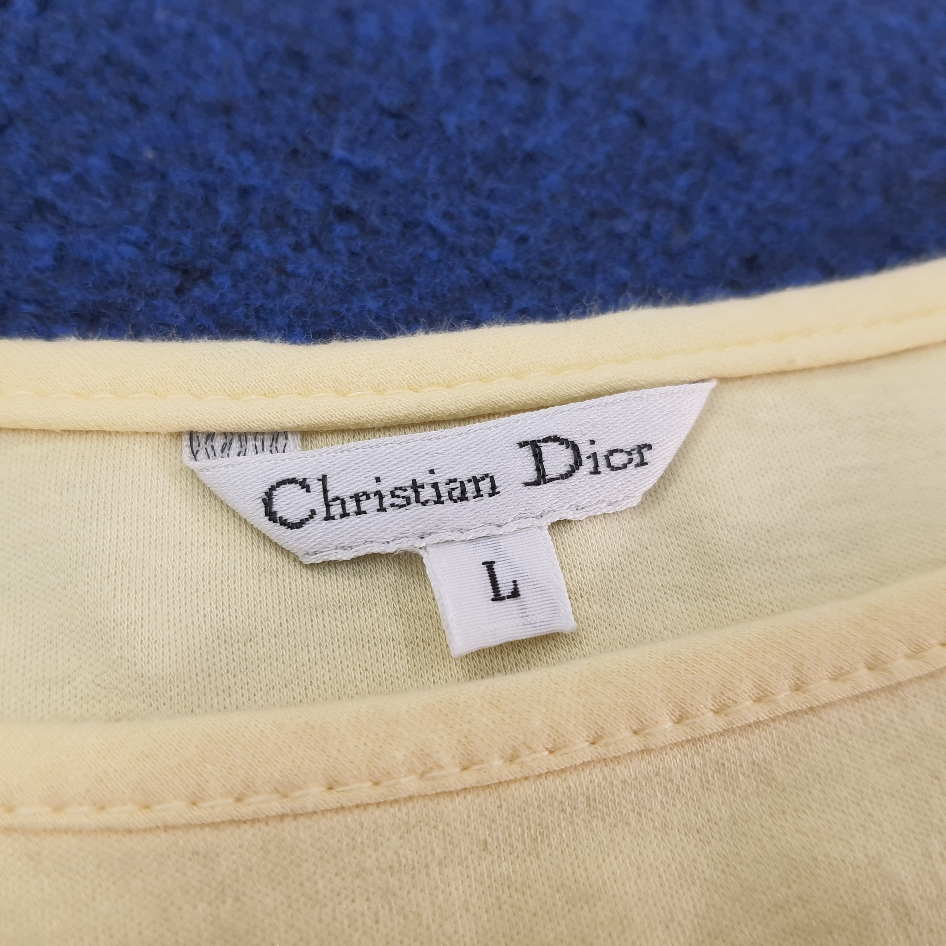 Christian Dior Monsieur Vintage Christian Dior Designer Tshirt C249N42 Size L / US 10 / IT 46 - 4 Thumbnail