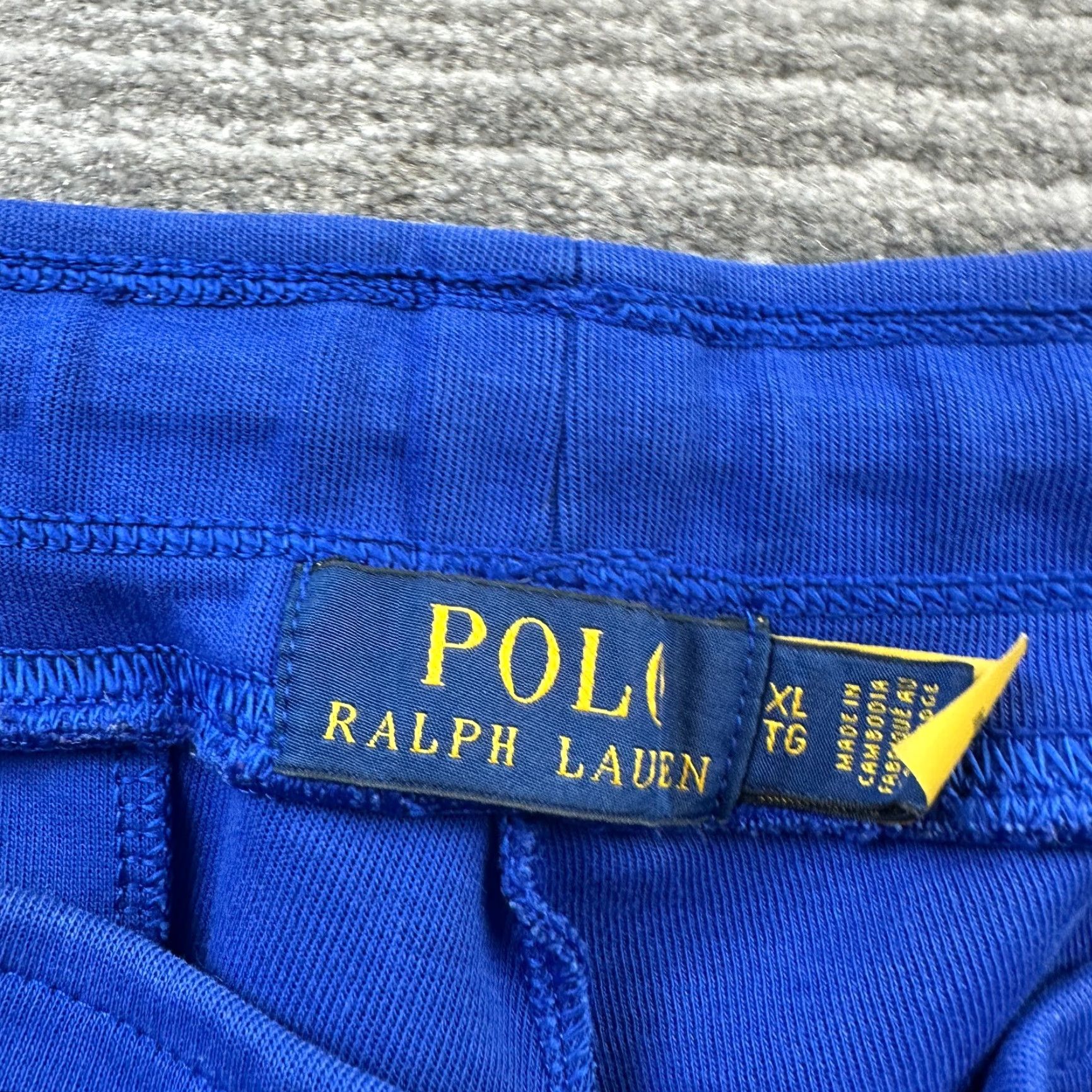 Polo Ralph Lauren Polo Ralph Lauren Pants Mens XL Blue Joggers Double Knit Tech Fleece Size US XL / EU 56 / 4 - 6 Thumbnail