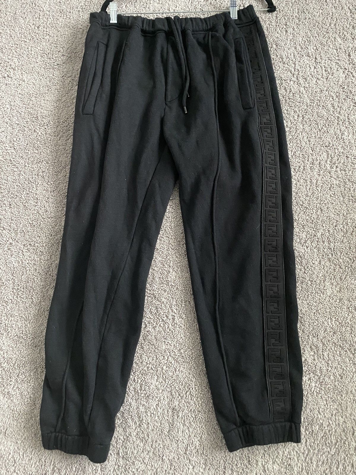 Fendi Fendi Black Pants Size XXL Size US 38 / EU 54 - 1 Thumbnail