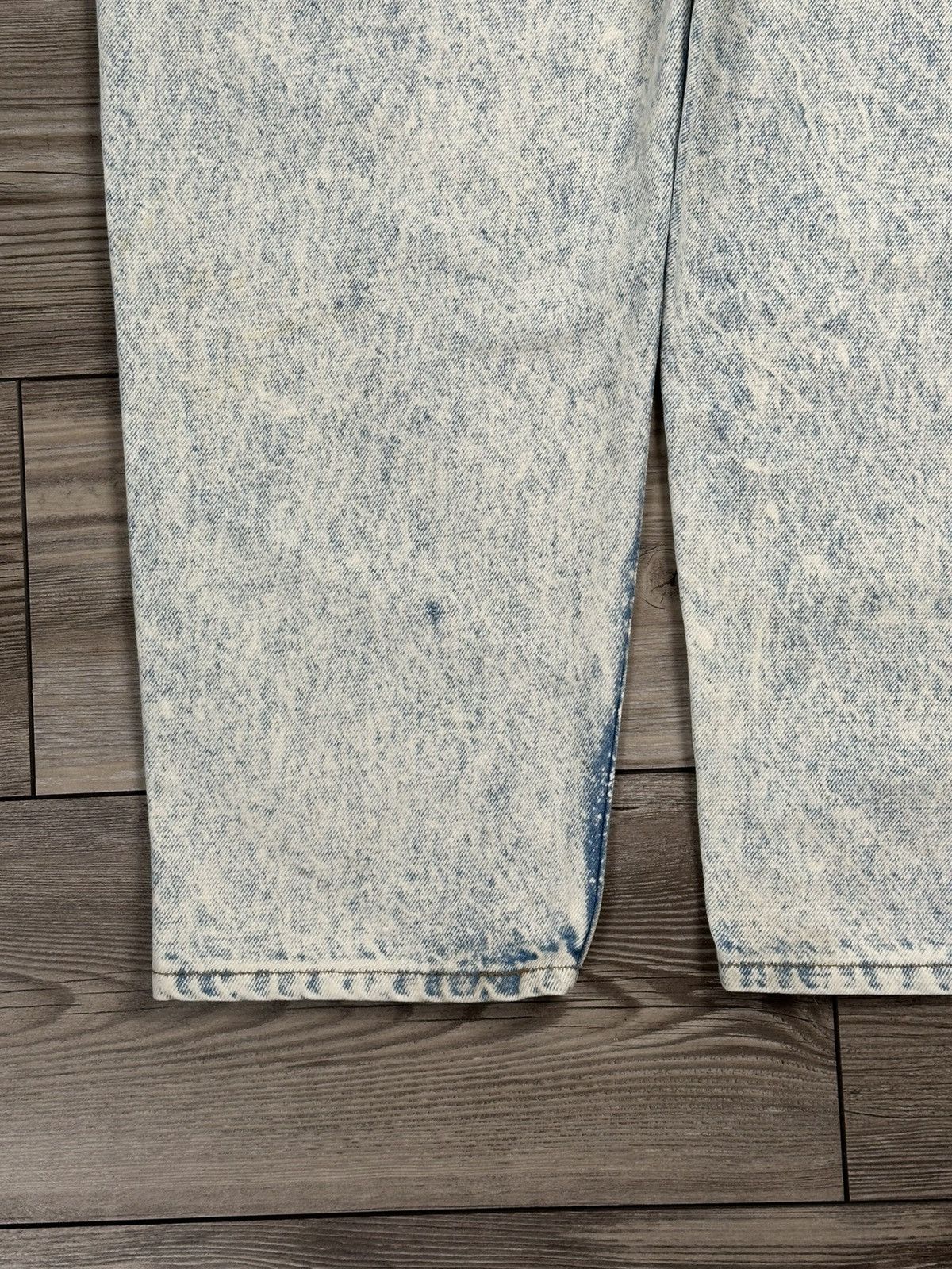 Levi's Vintage 90’s Acid Wash Levis Orange Tab Jeans Size US 37 - 7 Thumbnail