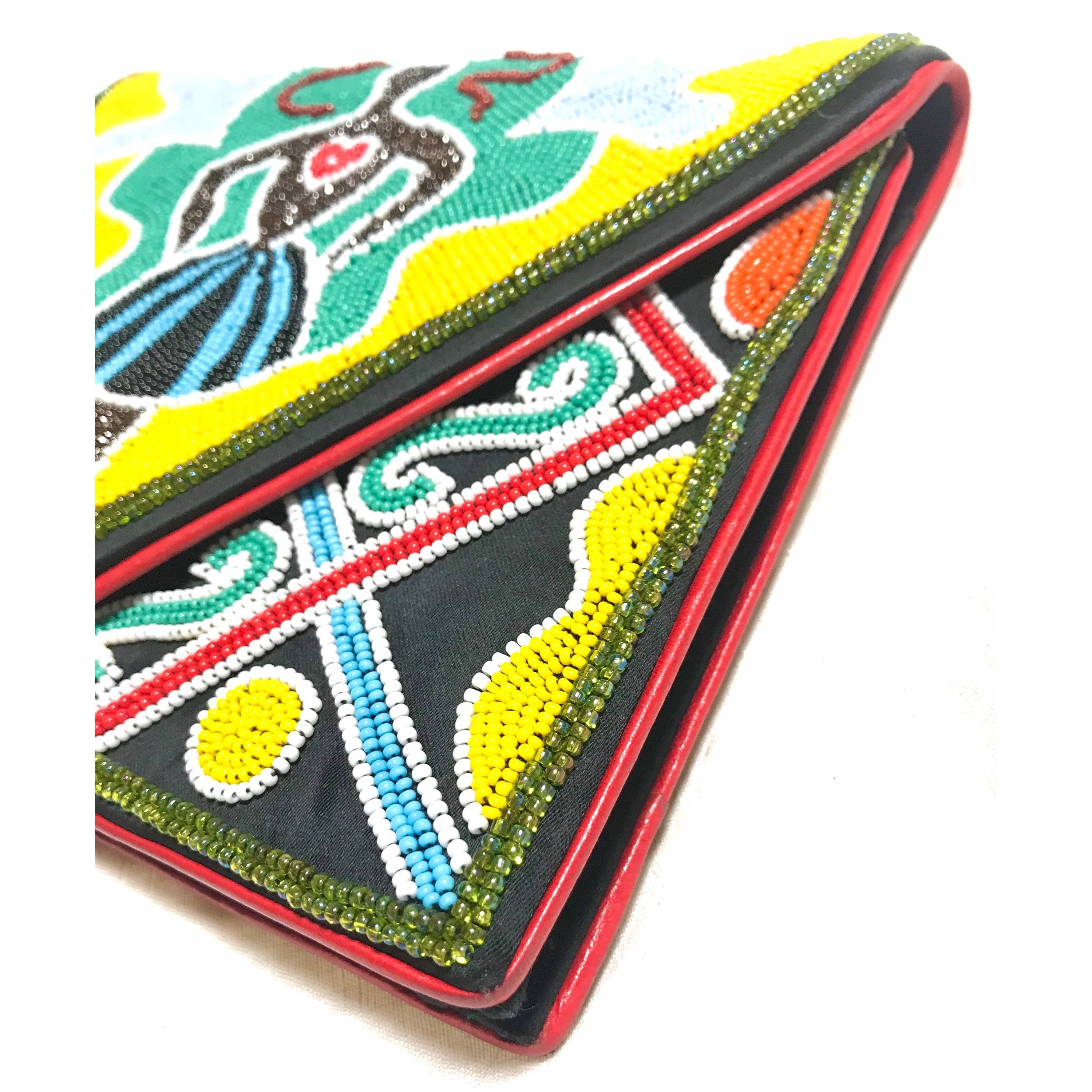 Other Vintage Renaud Pellegrino ethnic design beaded bag Size ONE SIZE - 7 Thumbnail